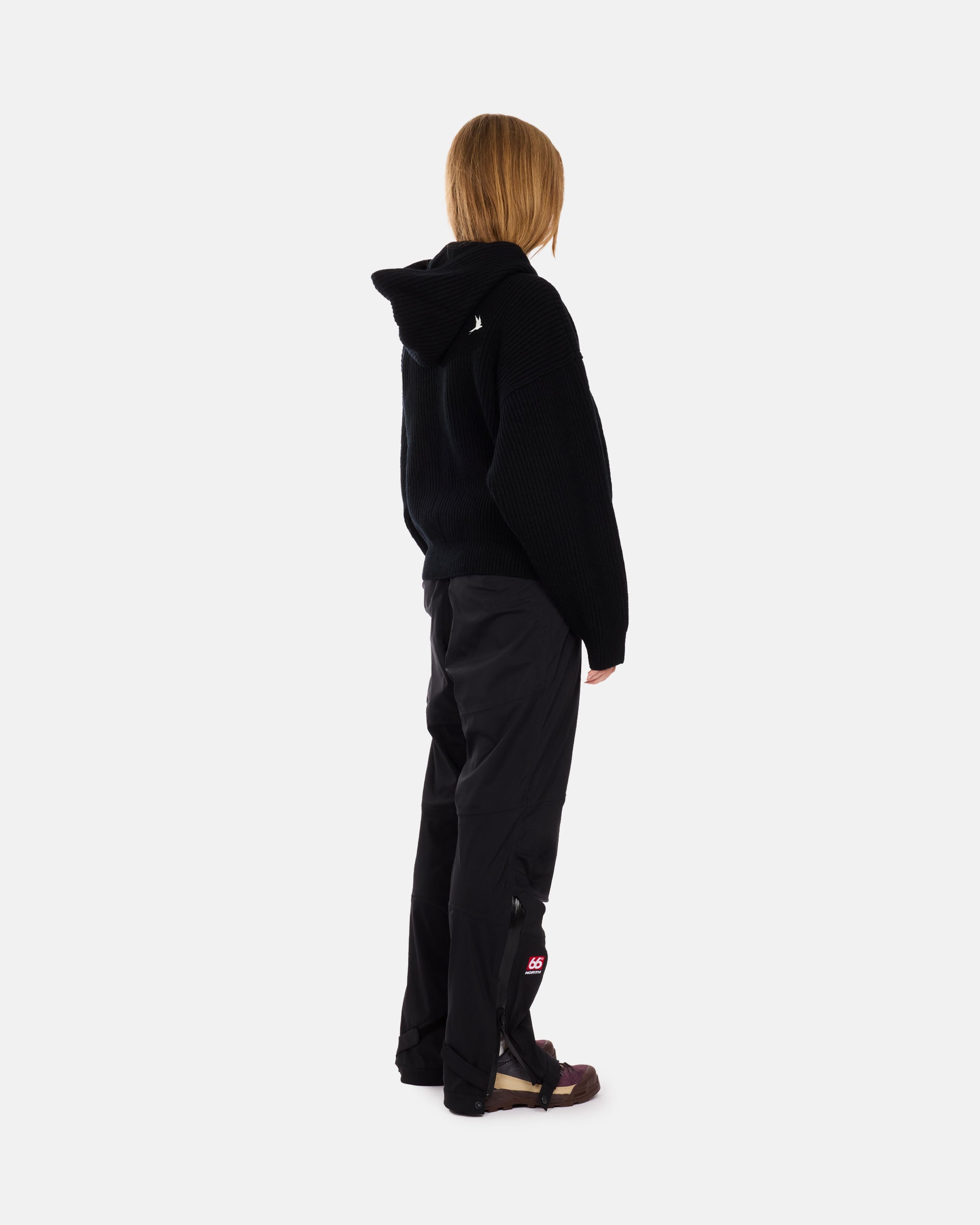 66°North Vonarstræti Zipped Hoodie Black E11448-900