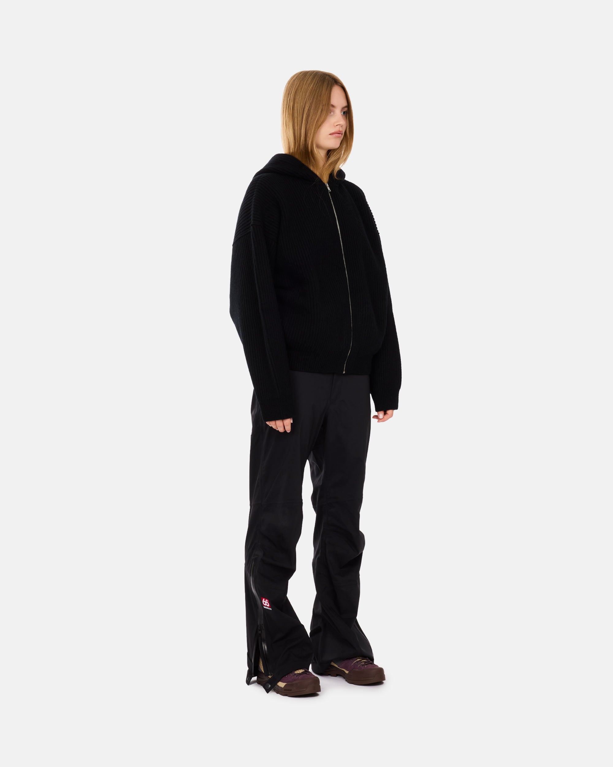 66°North Vonarstræti Zipped Hoodie Black E11448-900