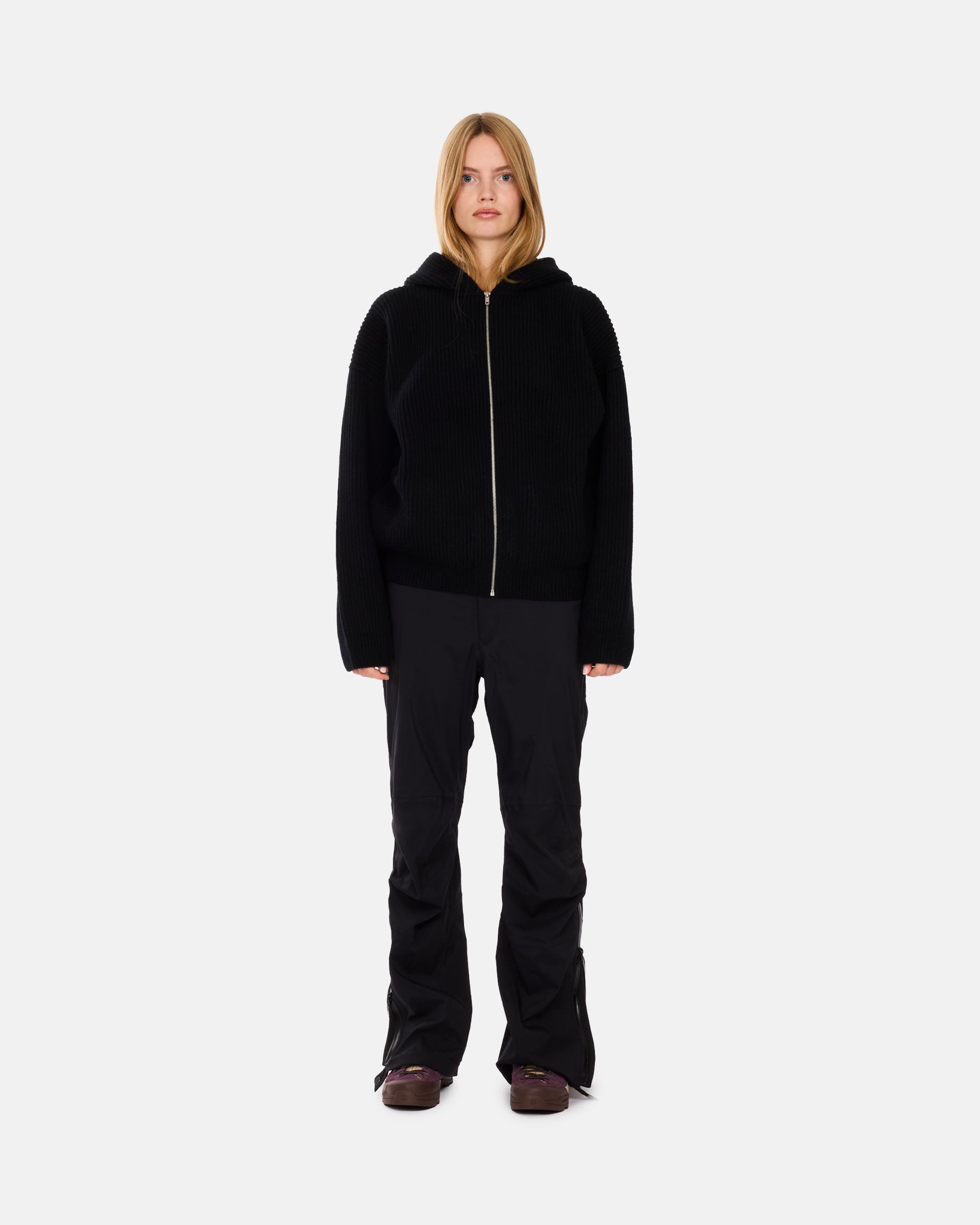66°North Vonarstræti Zipped Hoodie Black E11448-900