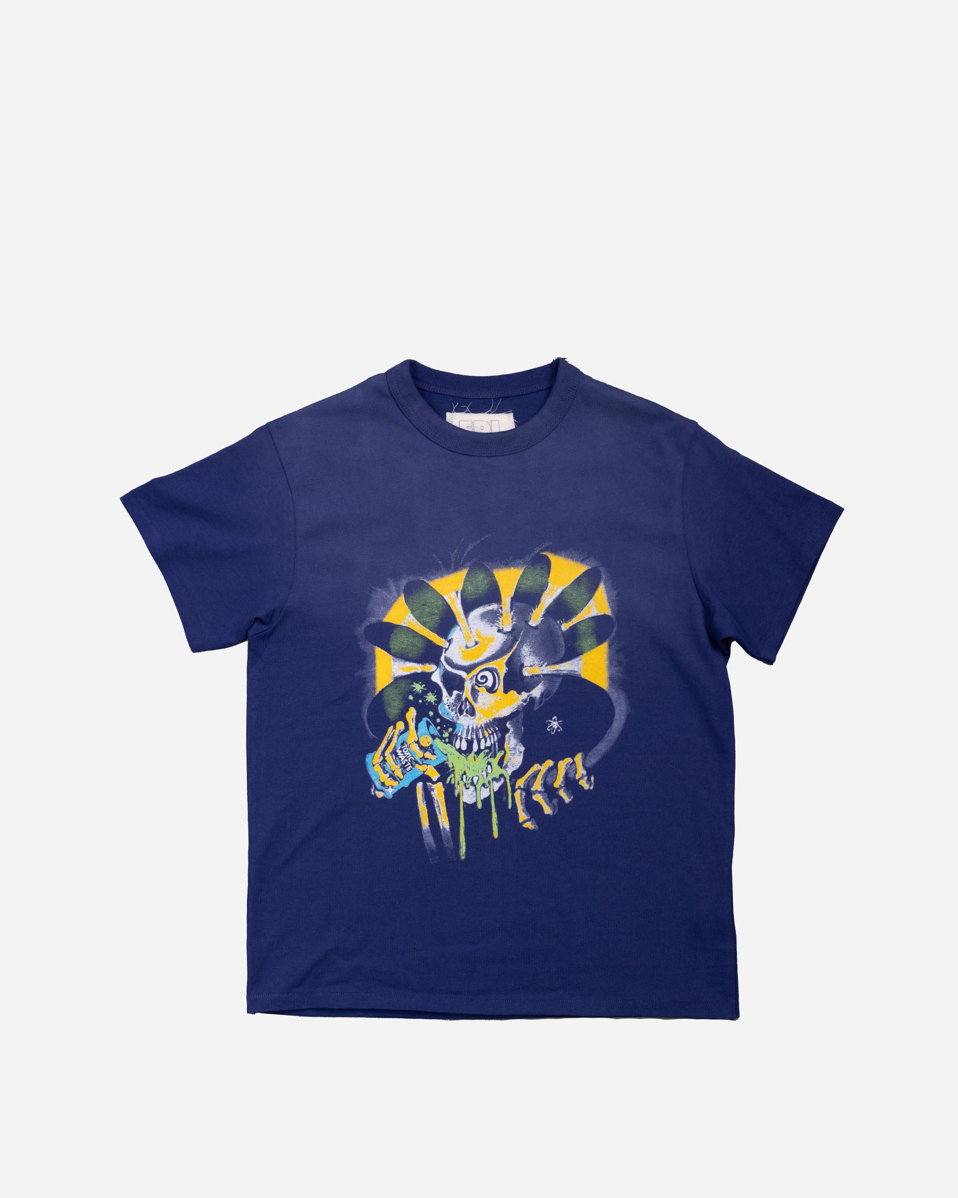 ERL Toxic Waste T-shirt NAVY ERL11T002