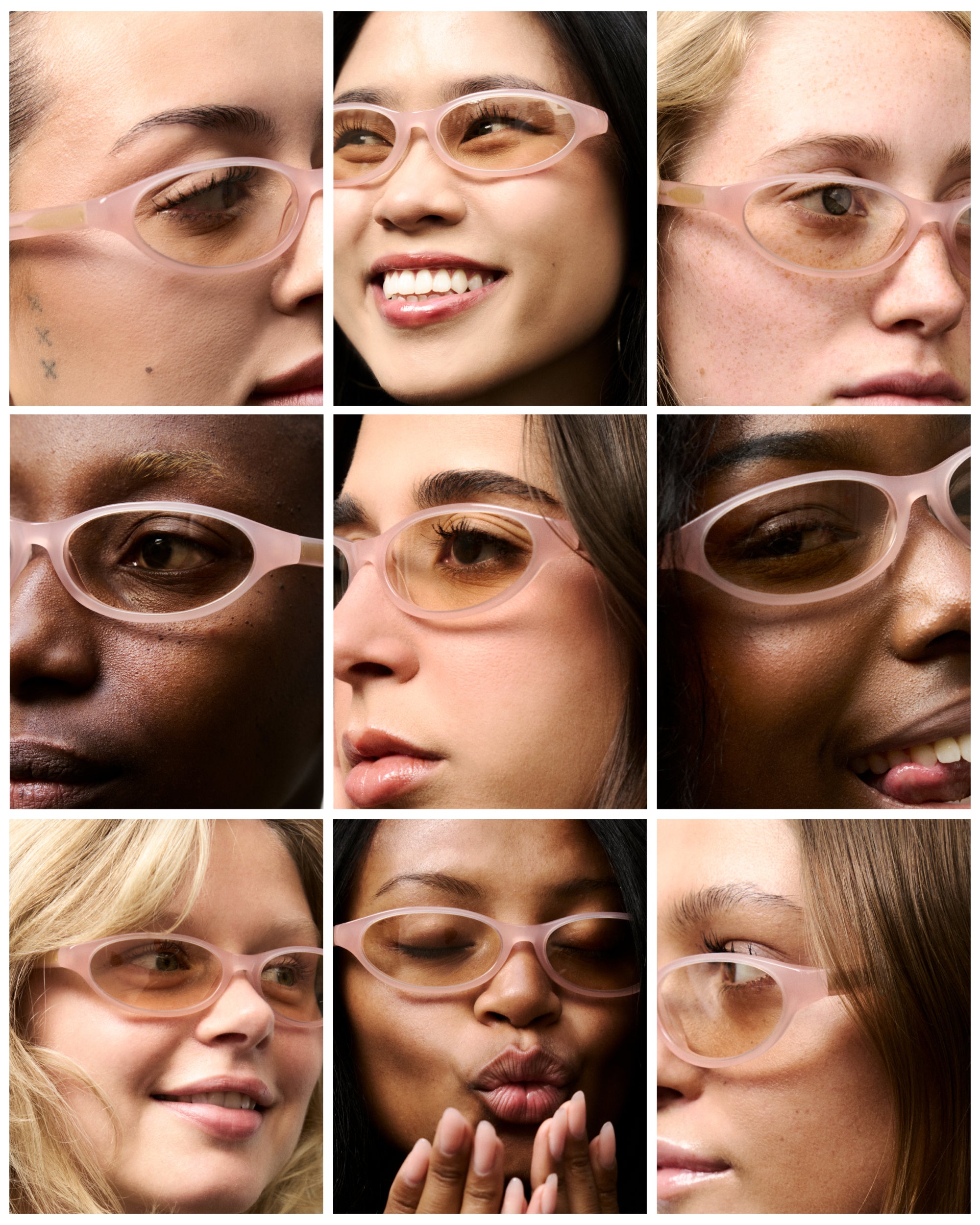 FLATLIST FLATLIST "Olympia" for NAKED Copenhagen Naked Solid Pink/Dust Lens 01-027-82