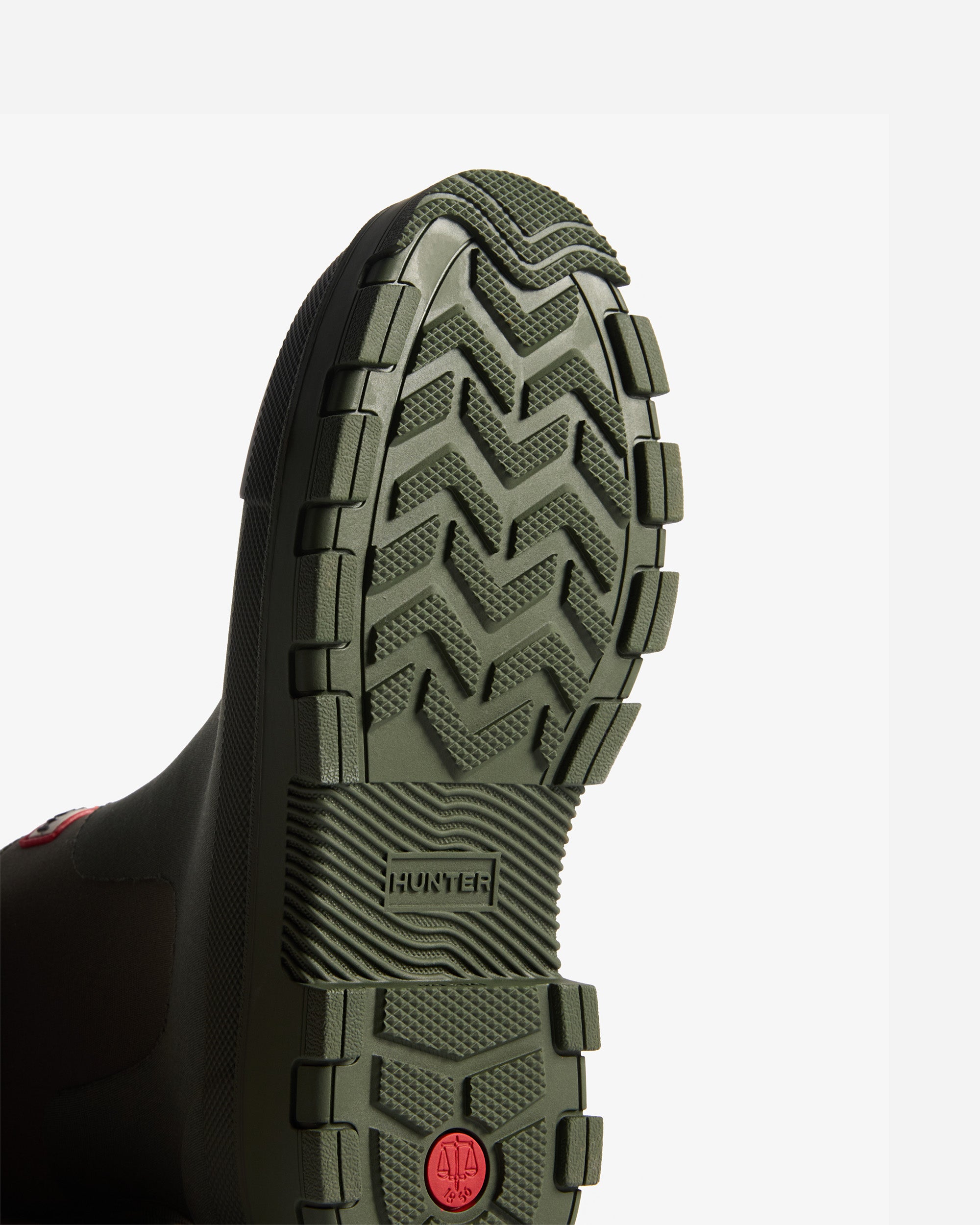 Hunter Elements Neoprene Chelsea Boot DARK OLIVE HFRU0006252DOV