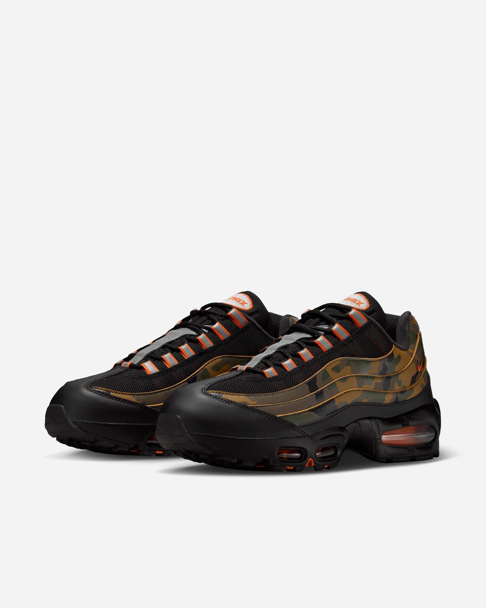 Nike Air Max 95 "Camo" BLACK/SAFETY ORANGE HQ1973-001