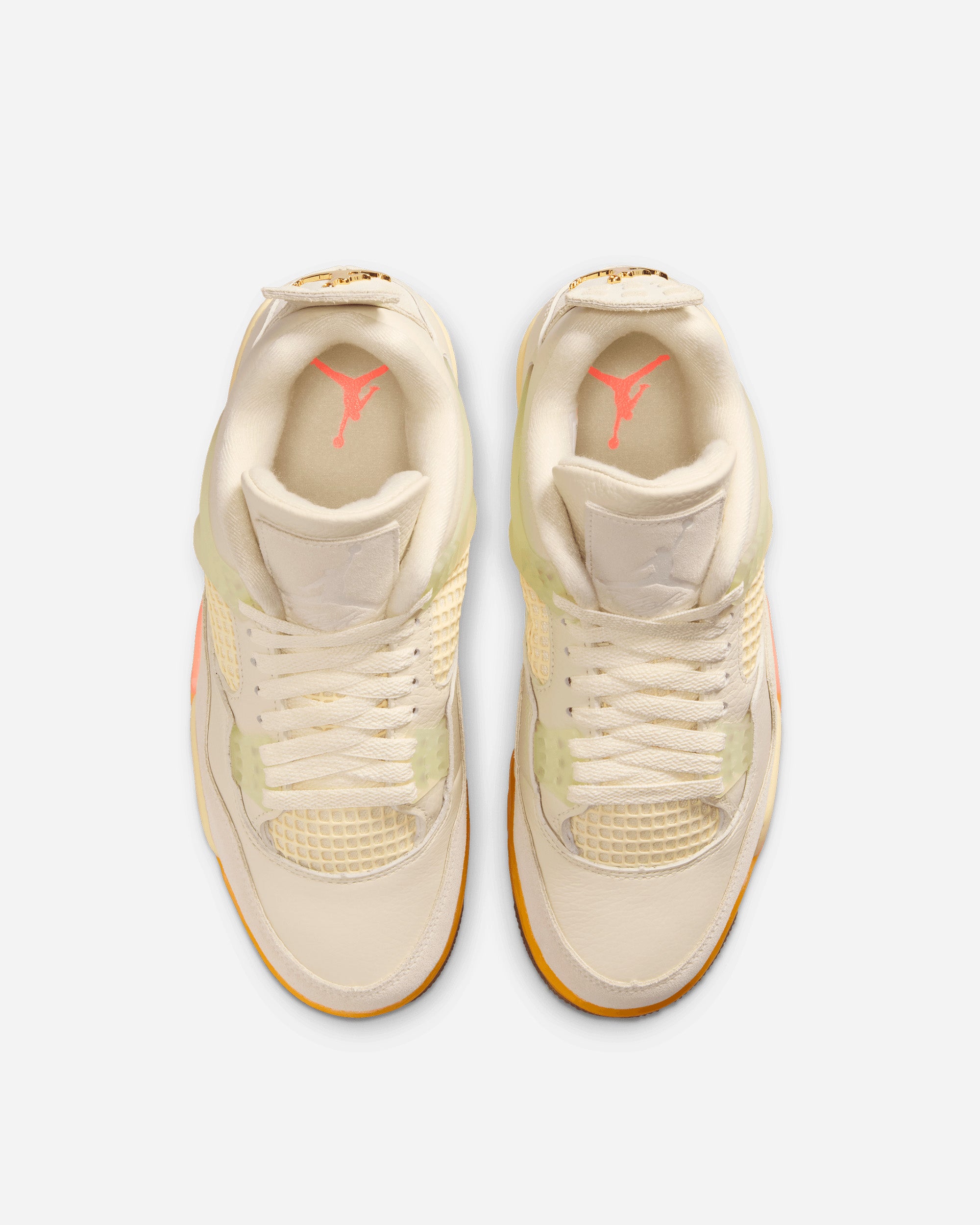 Jordan Brand Air Jordan 4 Retro "Birds of Paradise" COCONUT MILK/MUSLIN-BRIGHT MANGO HV0823-101