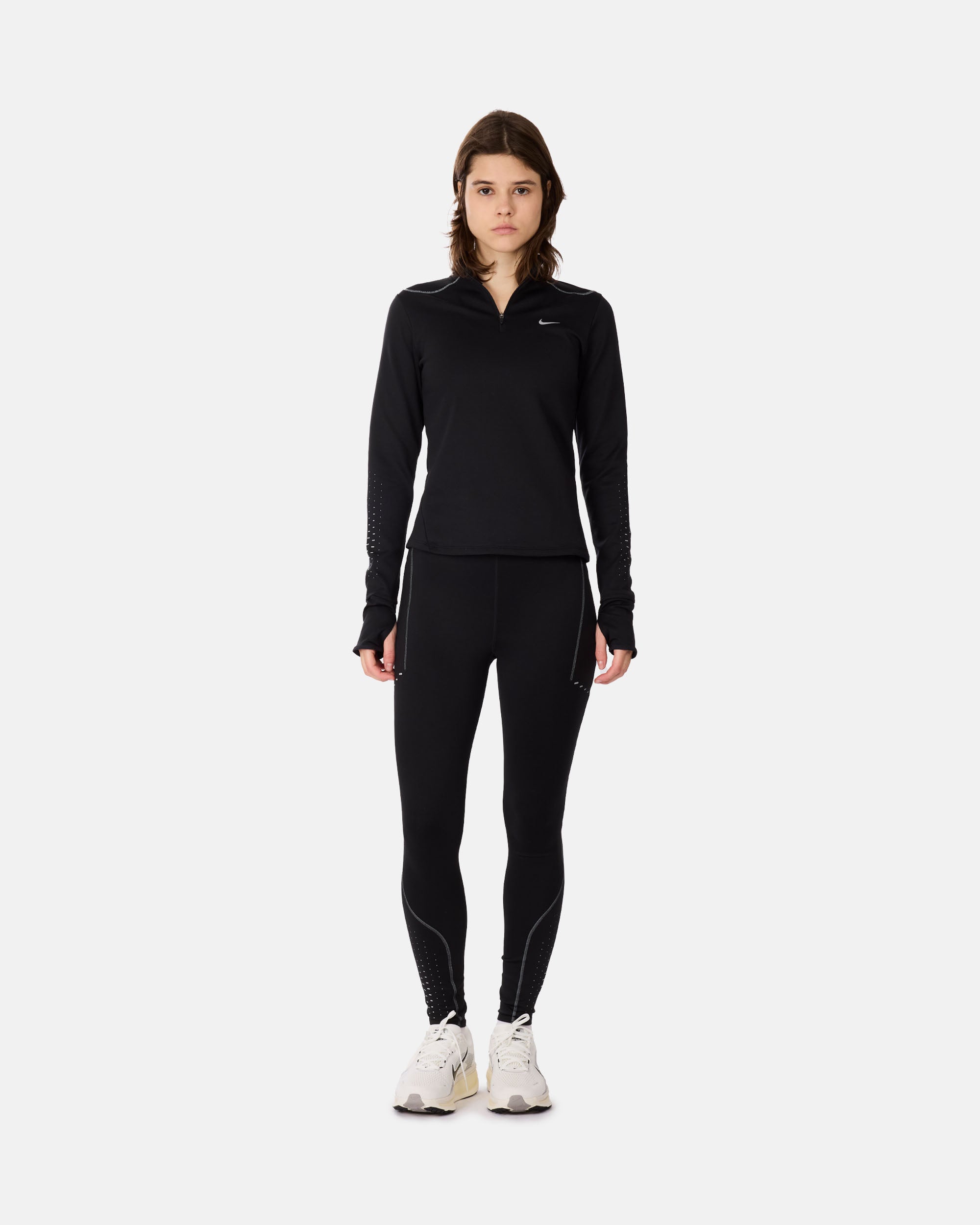 Nike Swift Reflective Running Top BLACK/REFLECTIVE SILV HV2944-010