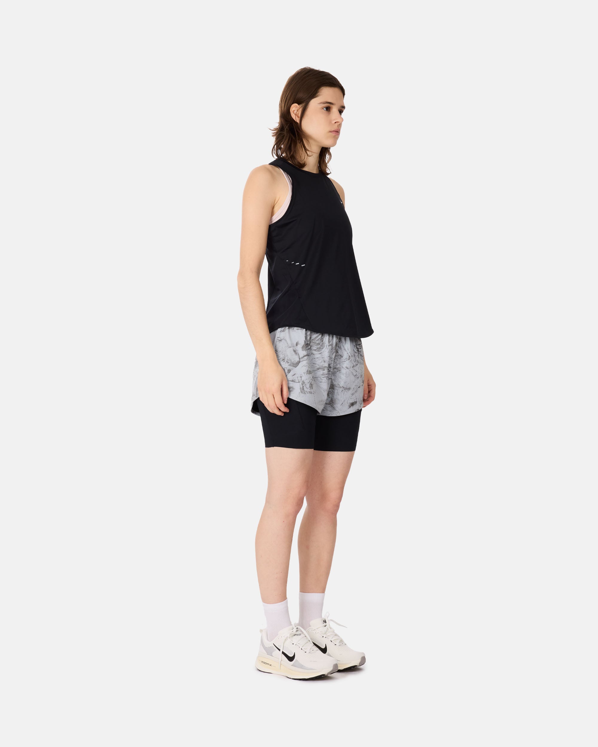 Nike Swift Tank Top BLACK/REFLECTIVE SILV HQ0620-010