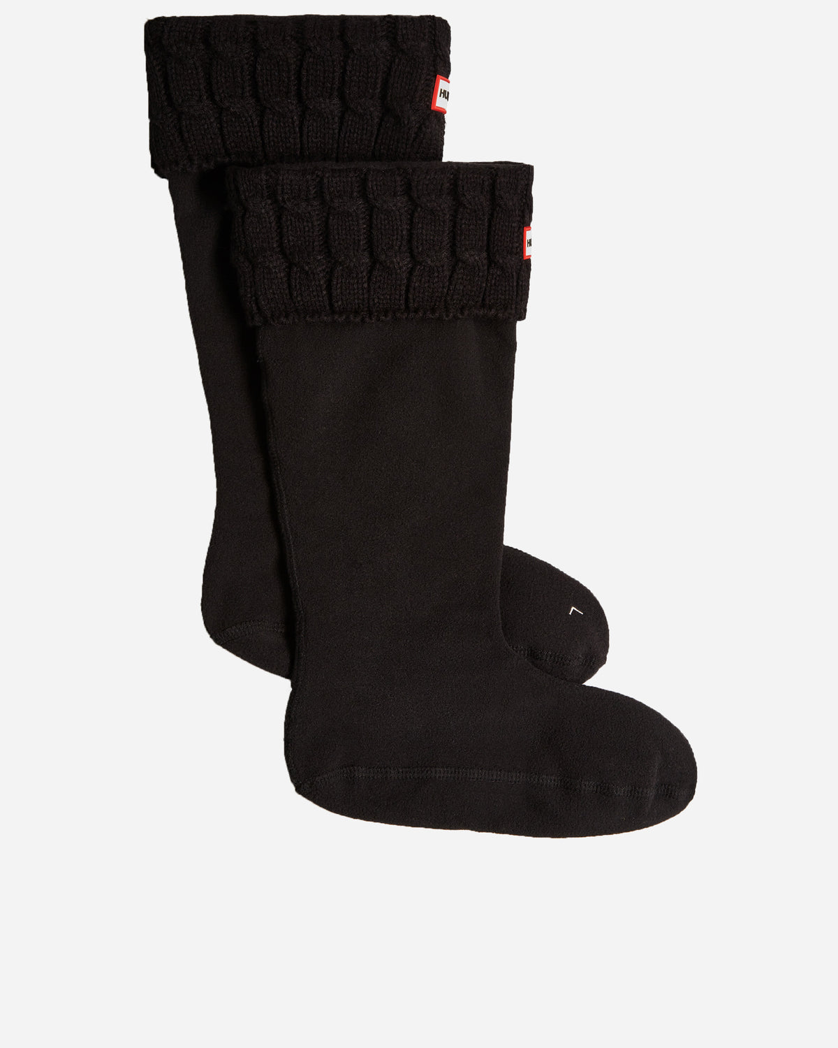 Hunter 6 Stitch Cable Tall Boot Sock BLACK HXRU0045251HB