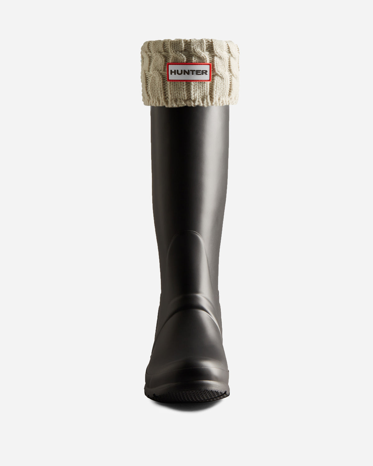 Hunter 6 Stitch Cable Tall Boot Sock HUNTER WHITE HXRU0045251HWT