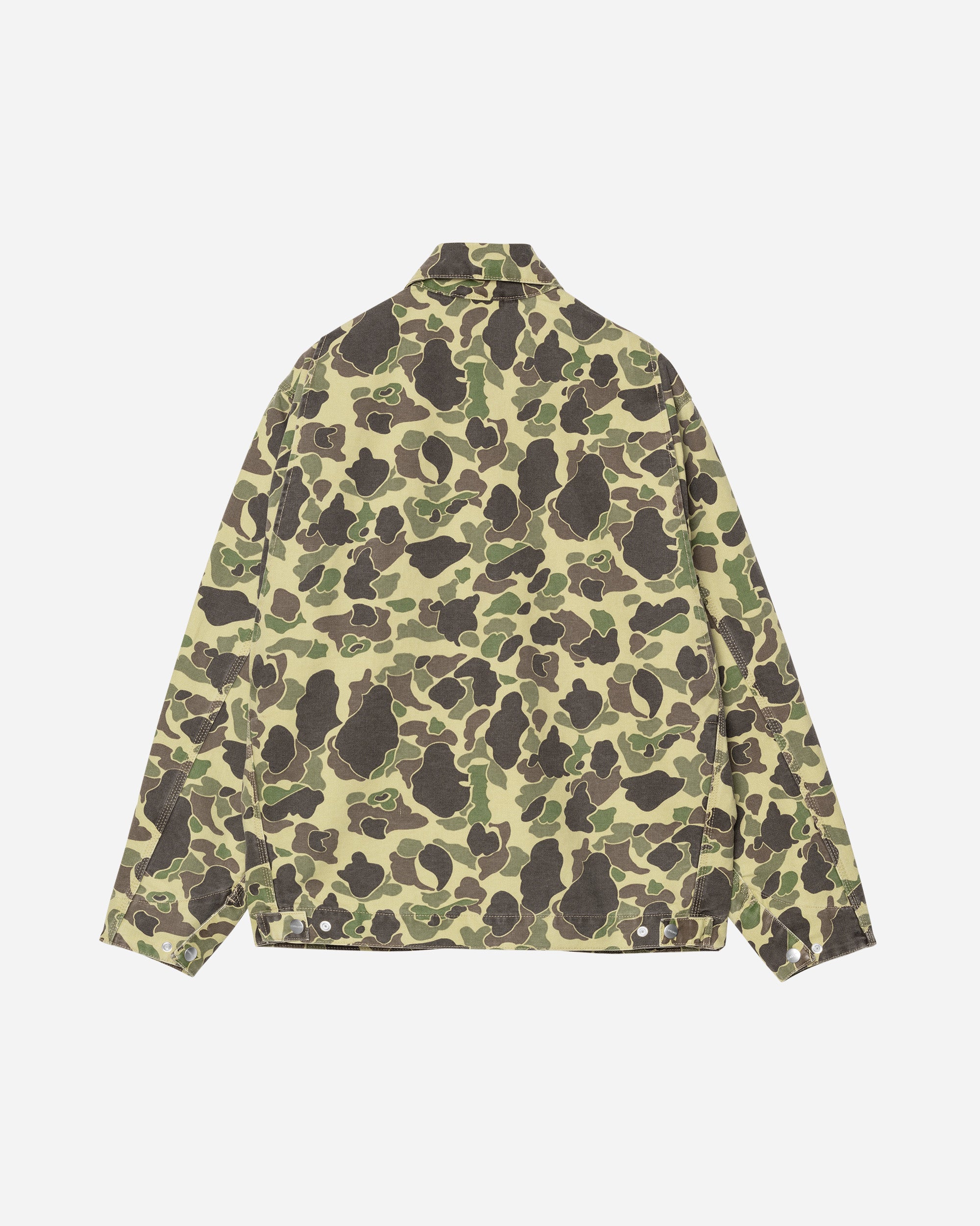 Carhartt WIP Duck Detroit Jacket Camo Duck, Green I034281-2EQ06