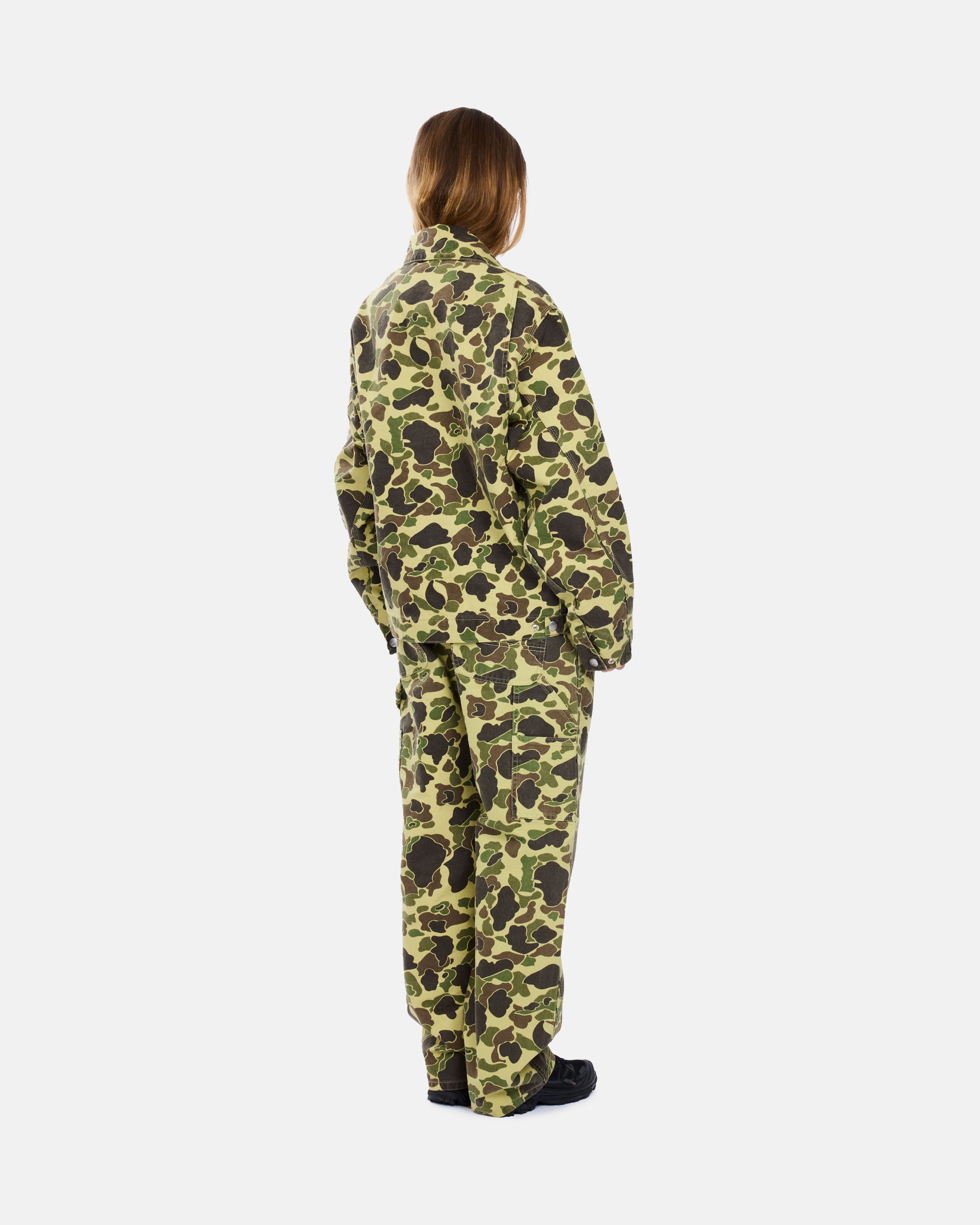 Carhartt WIP Duck Detroit Jacket Camo Duck, Green I034281-2EQ06