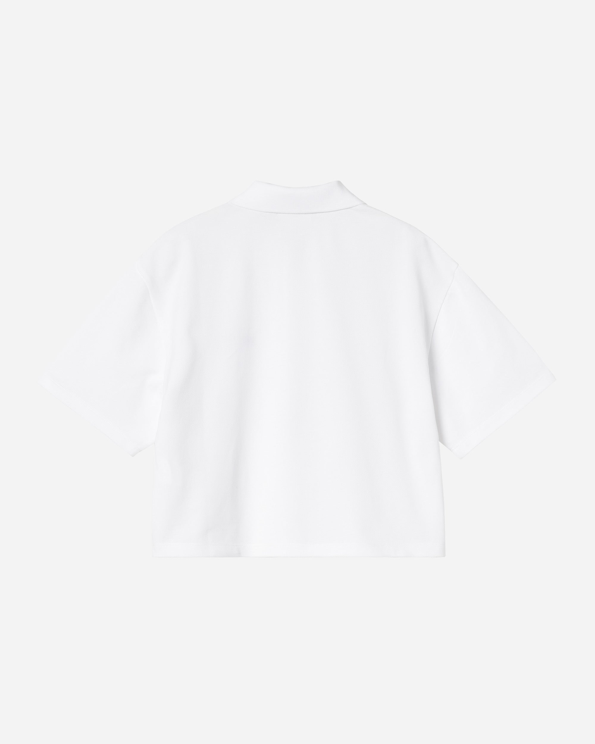 Carhartt WIP Short Sleeve Carhartt Script Polo White / Black I034553-00A.XX
