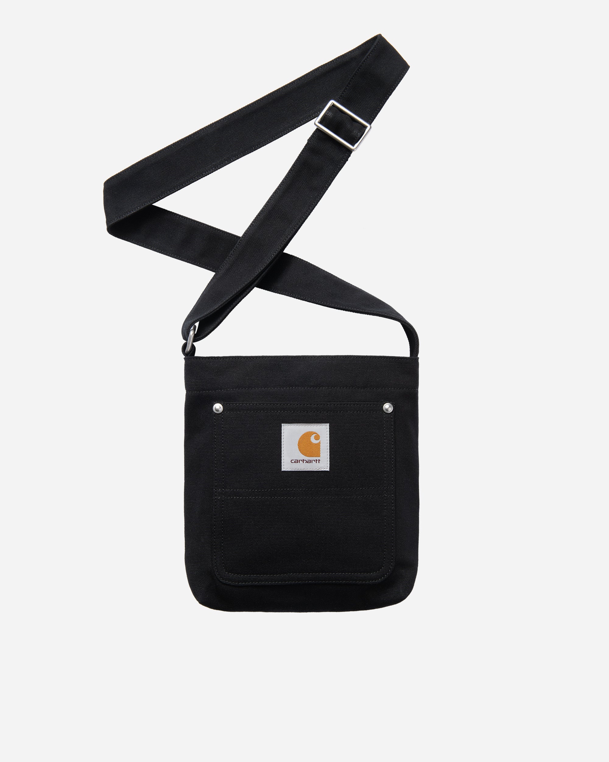 Carhartt WIP Canvas Bag, Small 'Dearborn Black I035991-89.XX