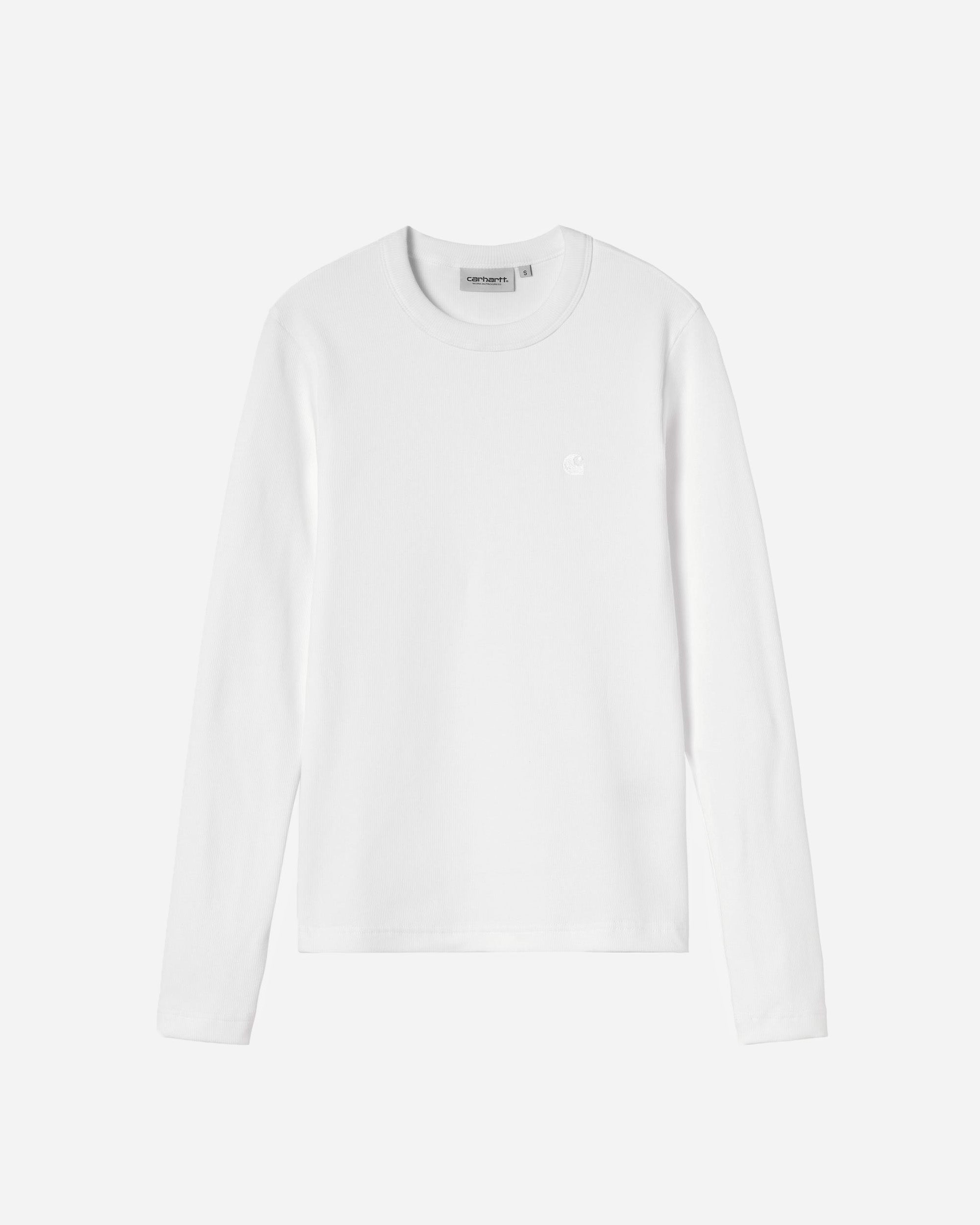 Carhartt WIP Longsleeve Philipa T-Shirt White I037165.02XX