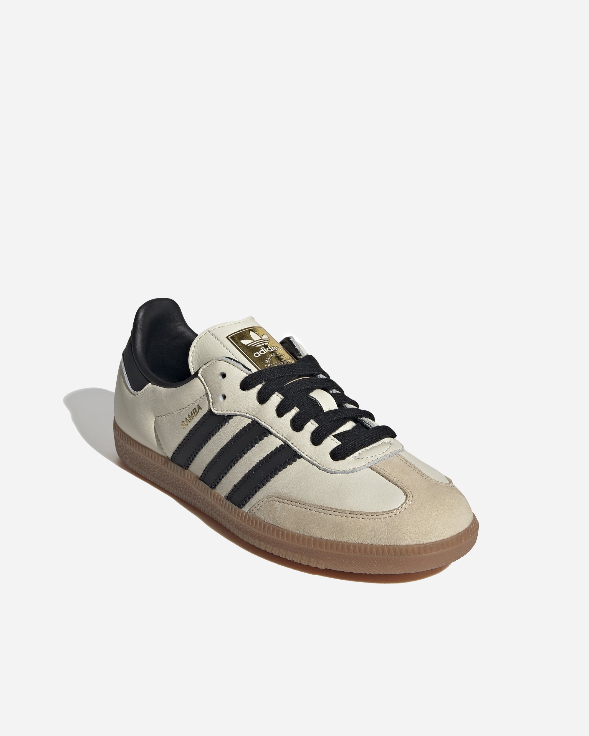 adidas Originals SAMBA OG CREAM WHT/BLACK/SANSTR ID0478