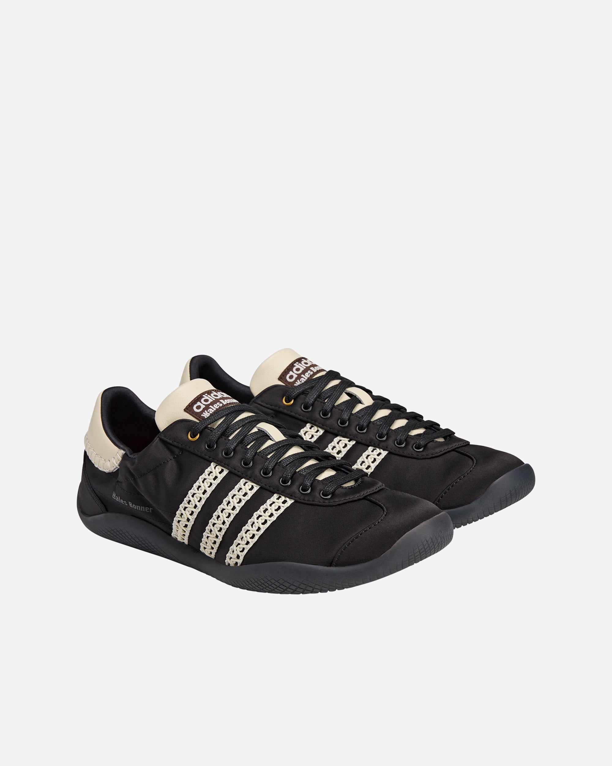 adidas Originals adidas Originals x Wales Bonner Karintha Lo Satin Core Black/Dark Brown/White IH7259