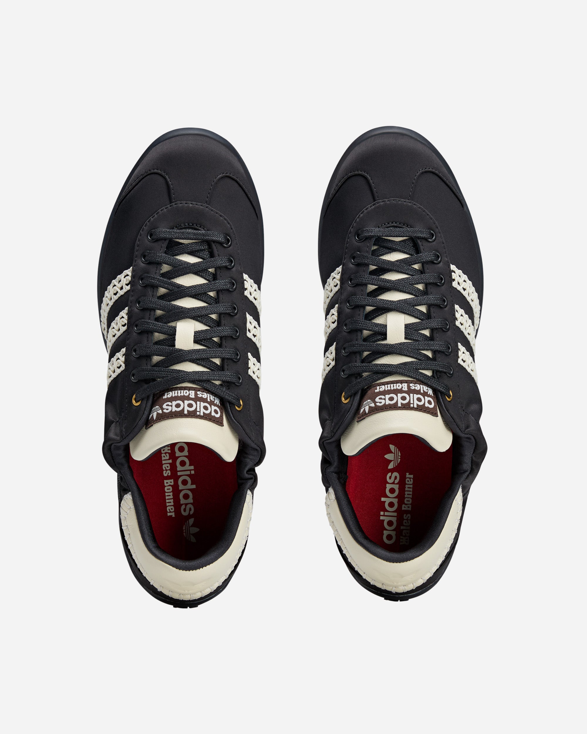 adidas Originals adidas Originals x Wales Bonner Karintha Lo Satin Core Black/Dark Brown/White IH7259