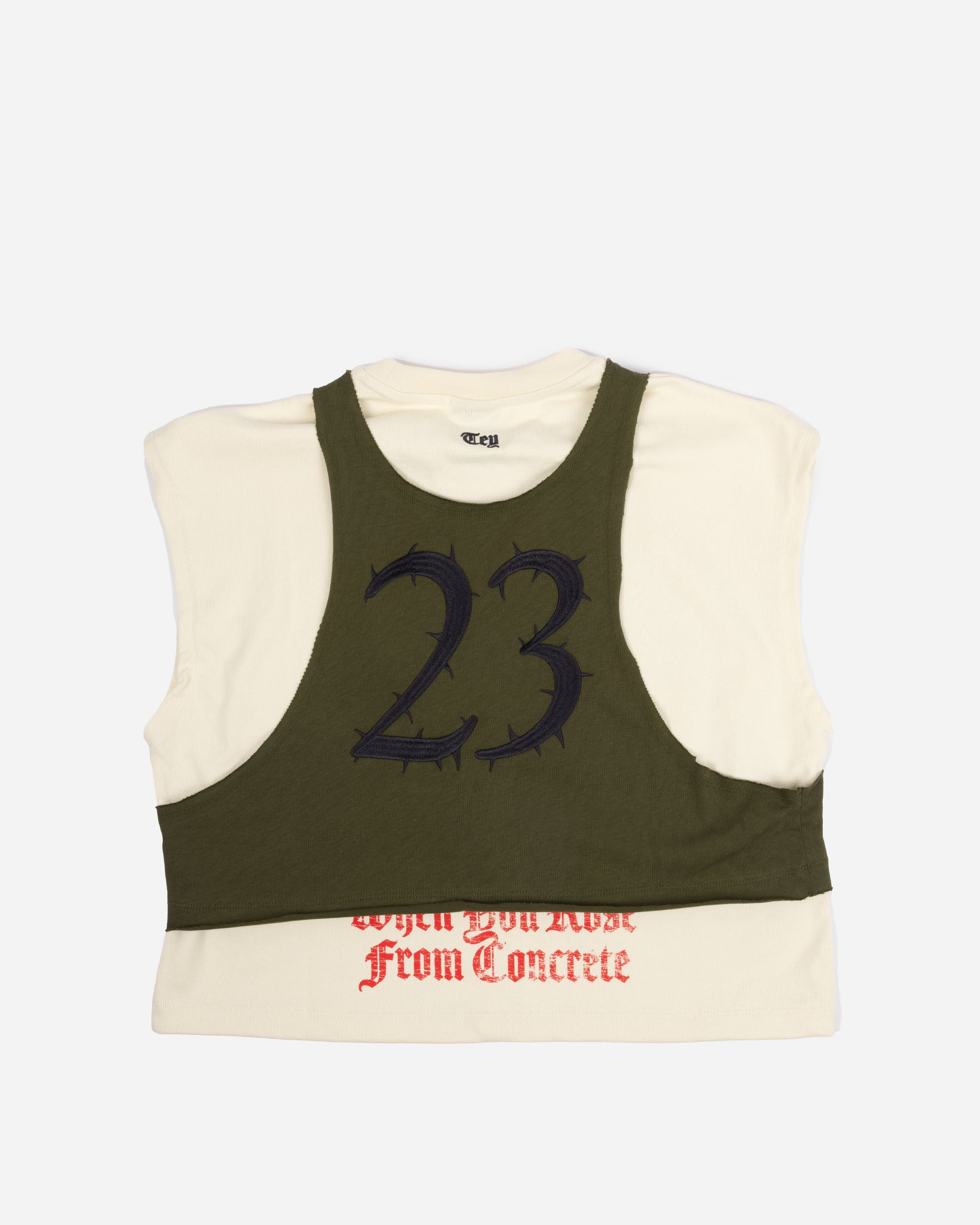 Jordan Brand Jordan Brand x Teyana Taylor T-shirt COCONUT MILK/ROUGH GREEN IM6357-133