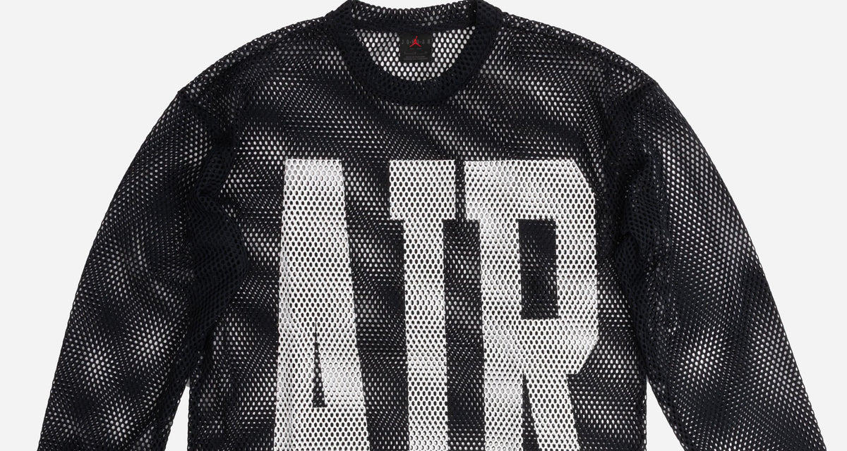 Nike Jordan FRAGMENT UNION LS Jersey 黒 M Jordan Brand Jordan 