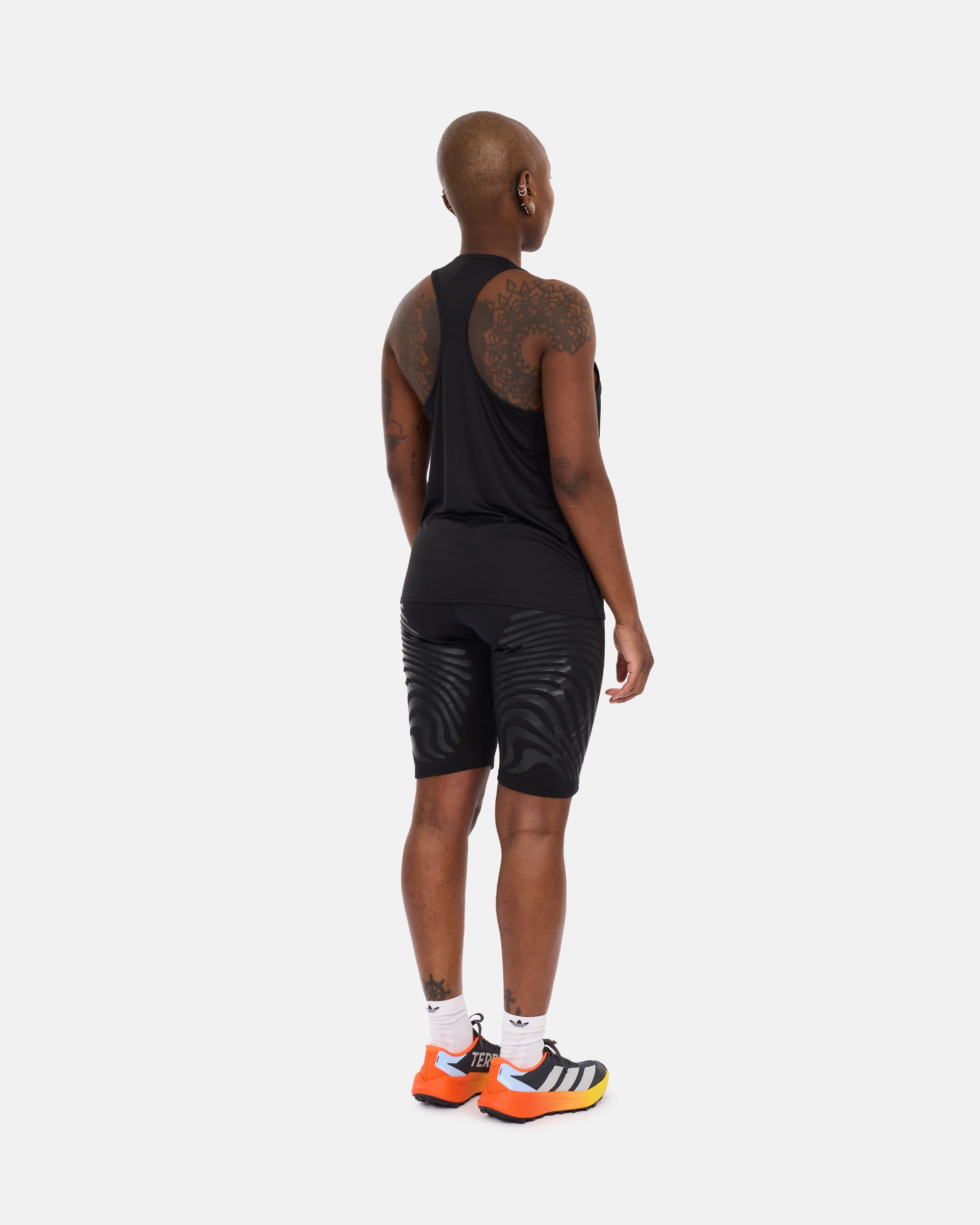 adidas Originals Adizero Essentials Running Tank Top BLACK IN1180