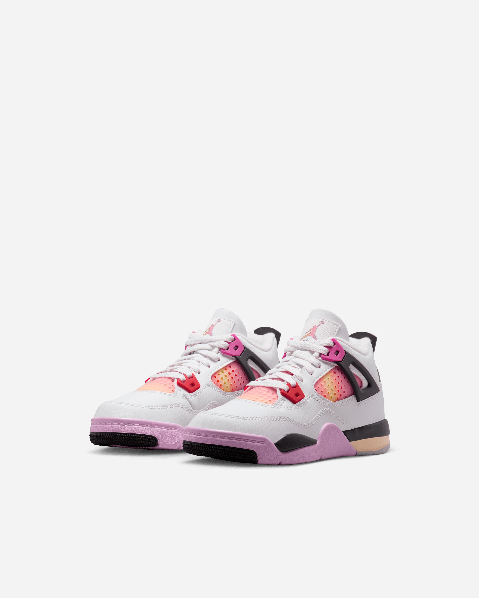 Jordan Brand Air Jordan 4 Retro “Comic” (PS) OFF WHITE/FIRE PINK-ANTHRACITE IO2363-100