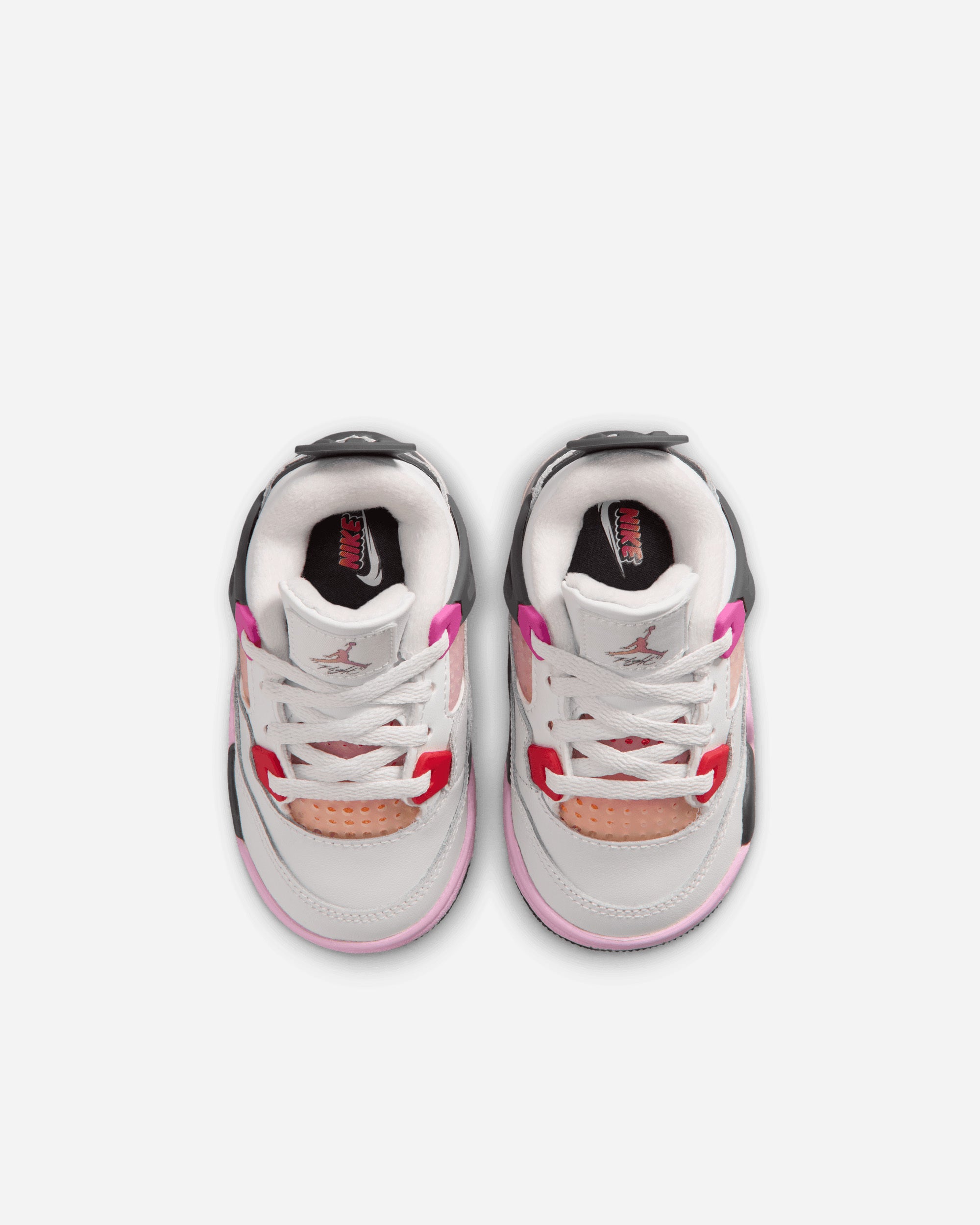 Jordan Brand Air Jordan 4 Retro “Comic” (TD) OFF WHITE/FIRE PINK-ANTHRACITE IO2364-100
