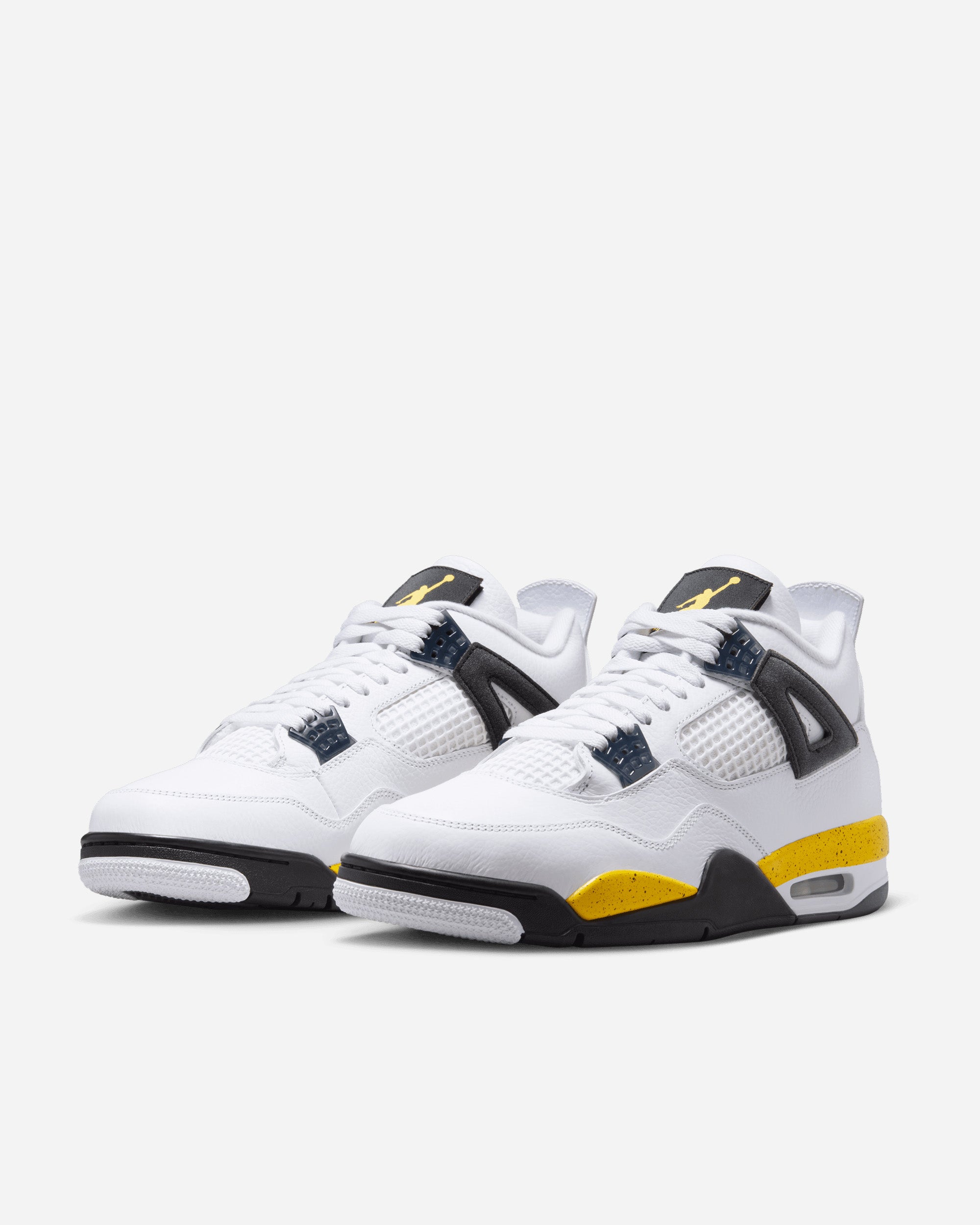 Jordan Brand Air Jordan 4 Retro "Rare Air" WHITE/TOUR YELLOW-DARK BLUE GREY-BLACK IO2463-102