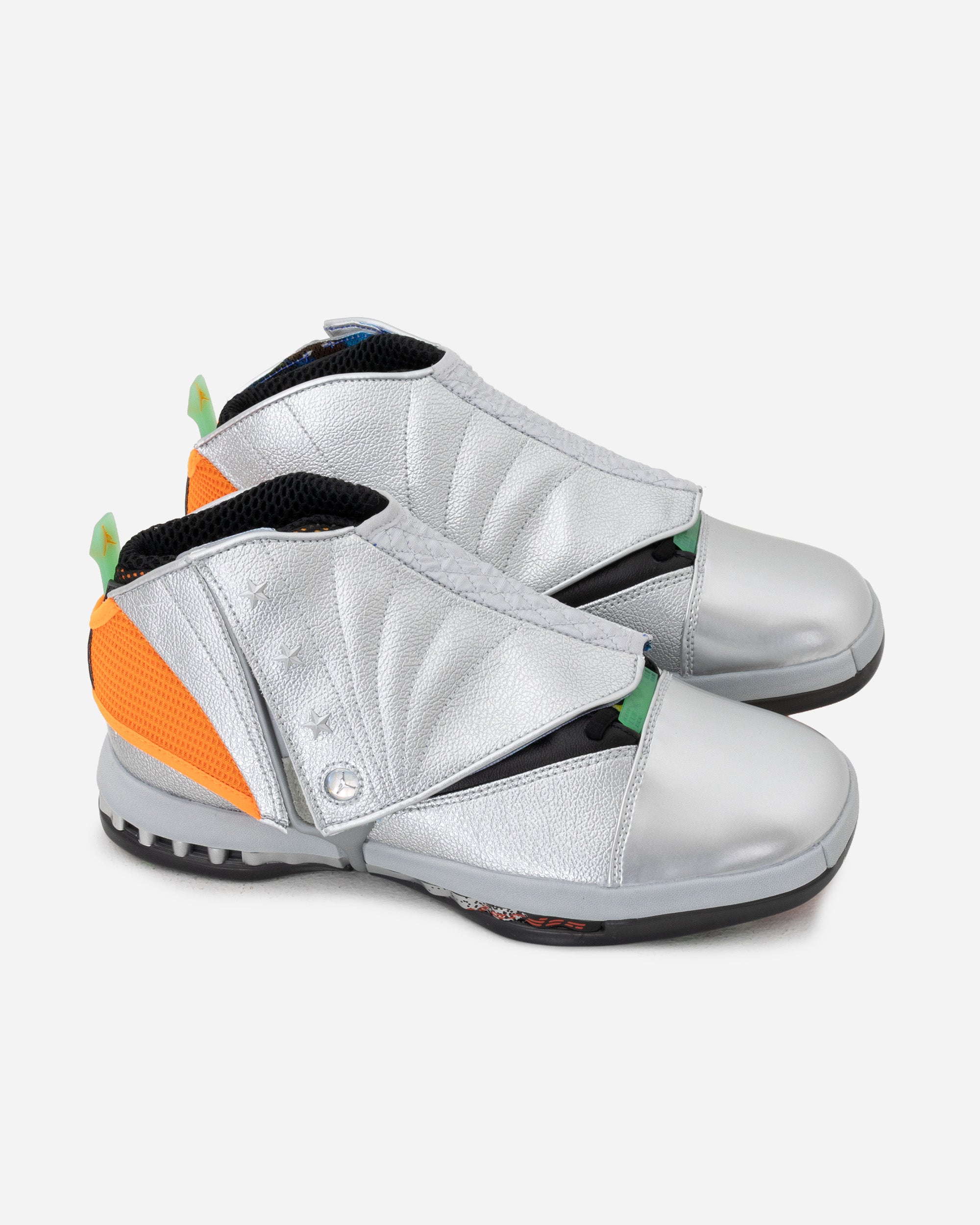 Jordan Brand Air Jordan 16 Retro x Free The Youth METALLIC SILVER/PICANTE RED IV7638-001