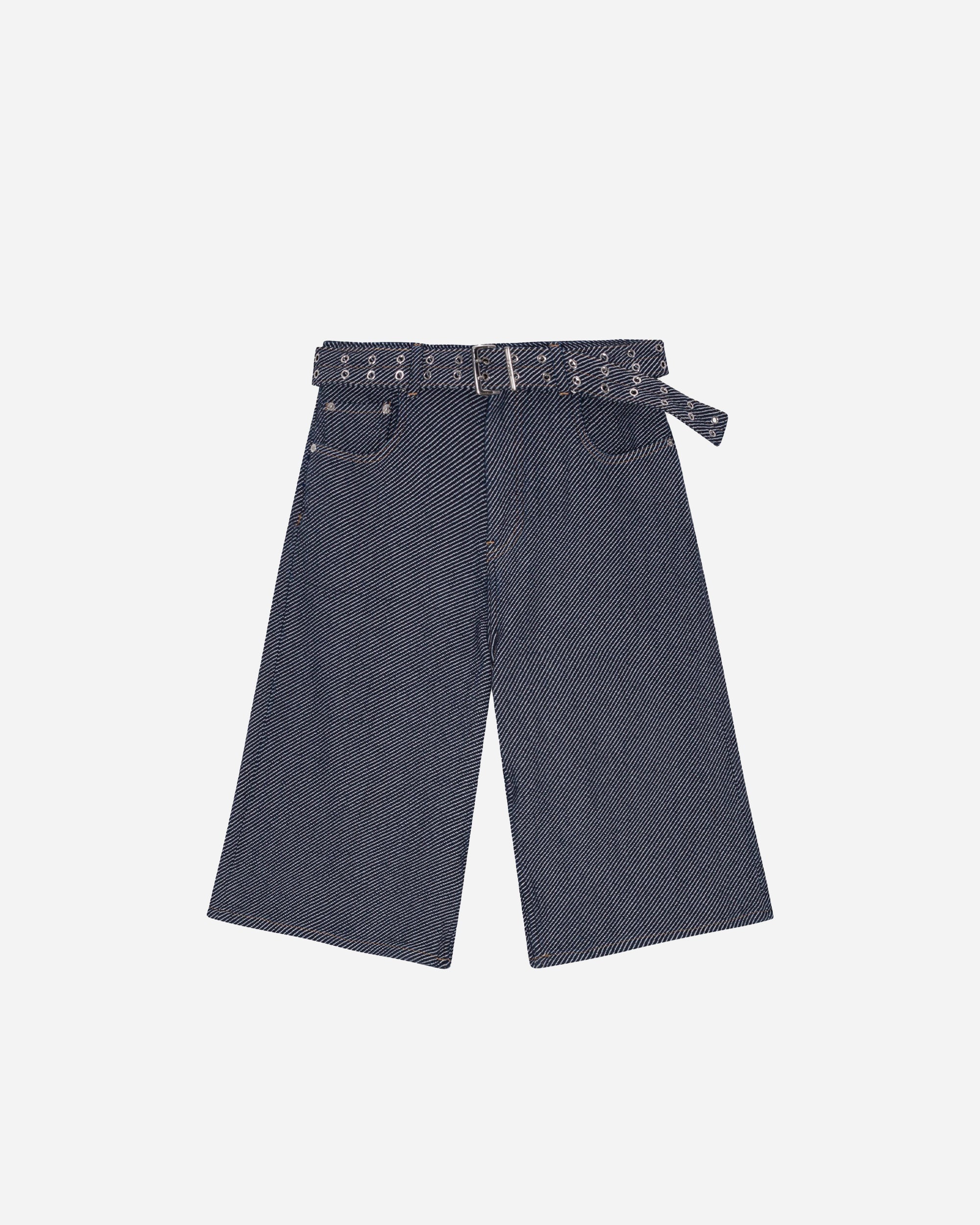 GANNI Heavy Twill Denim Shorts Rinse J1703