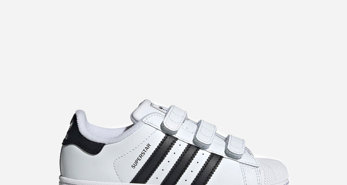 adidas Originals Sneakers 'Superstar II' Boy White Logo Print Size 2