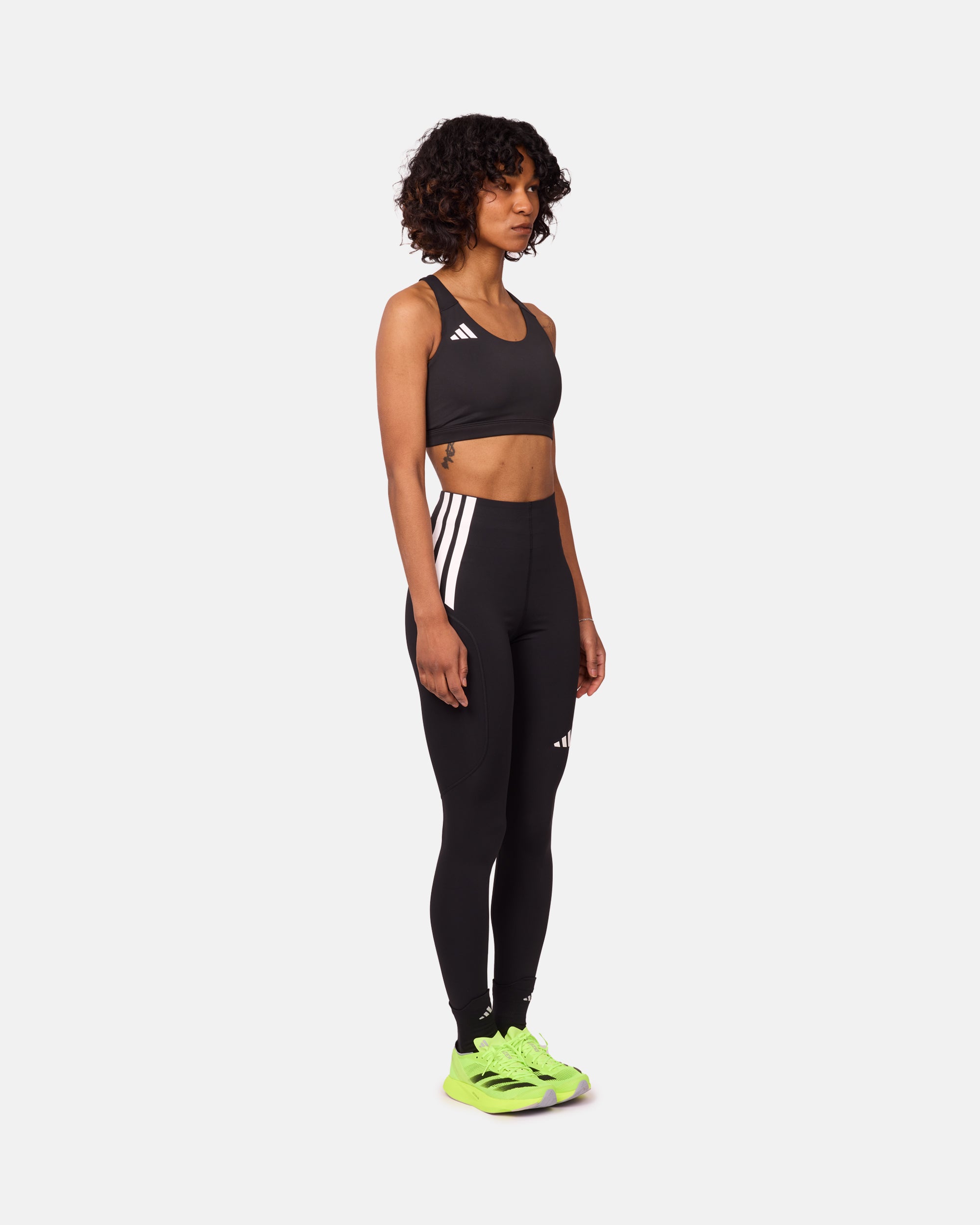 Adidas Running Adizero Full Length Leggings Black JI5656