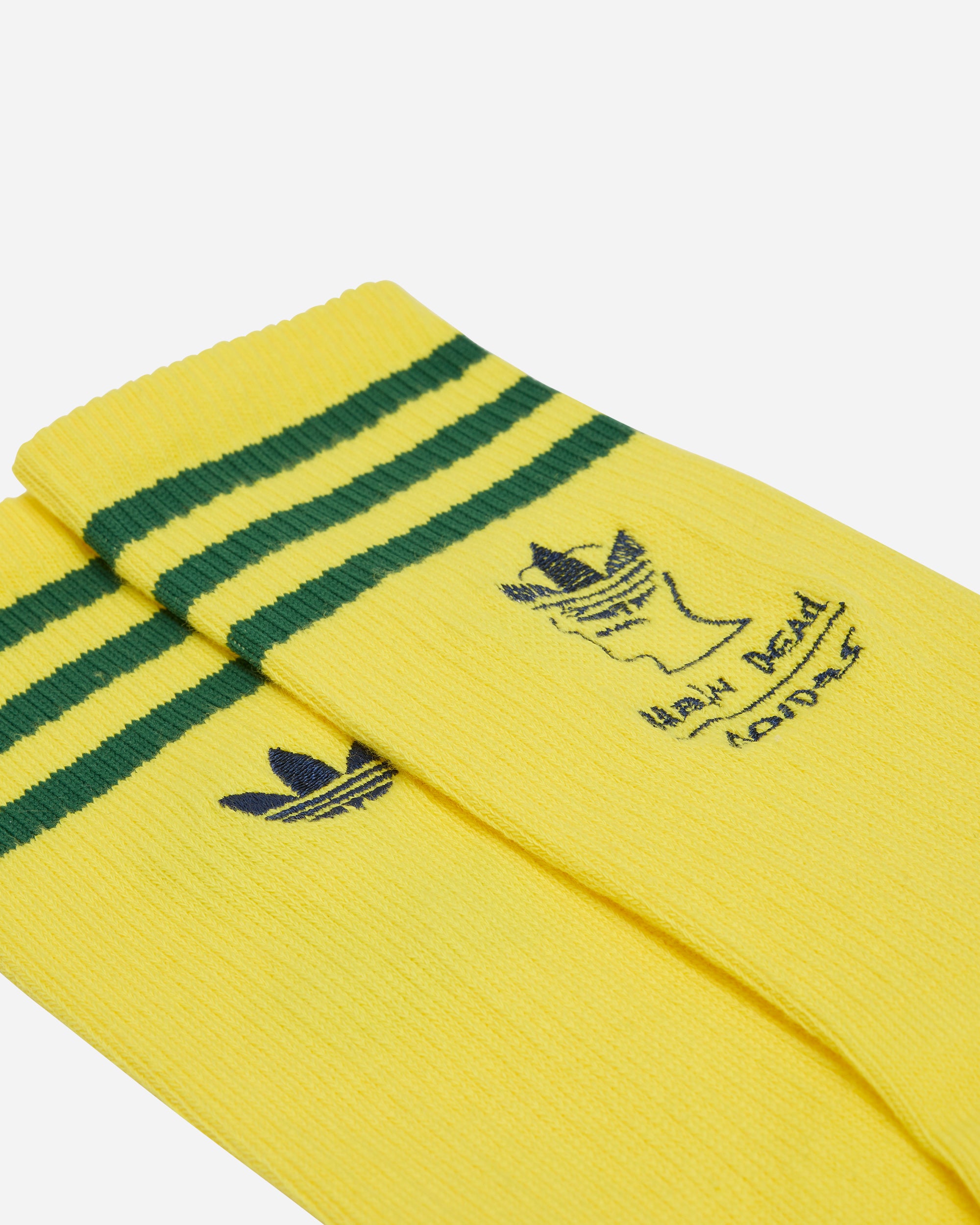 adidas Originals adidas Originals x Brain Dead Crew Sock BYELLO/AMAGRN/NAVY JN7154