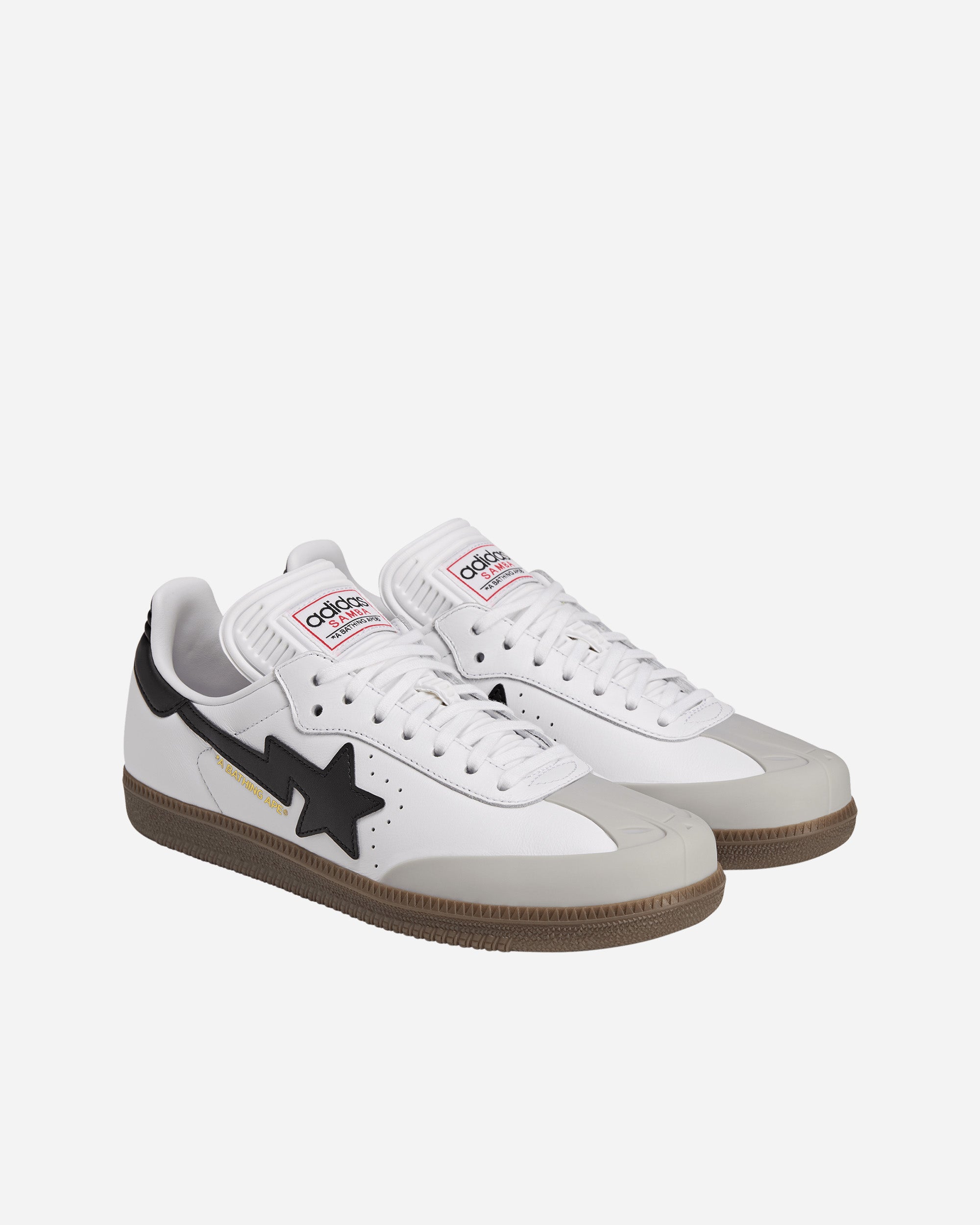 adidas Originals adidas Originals x Bape Samba White/Core Black/GUM JR9245
