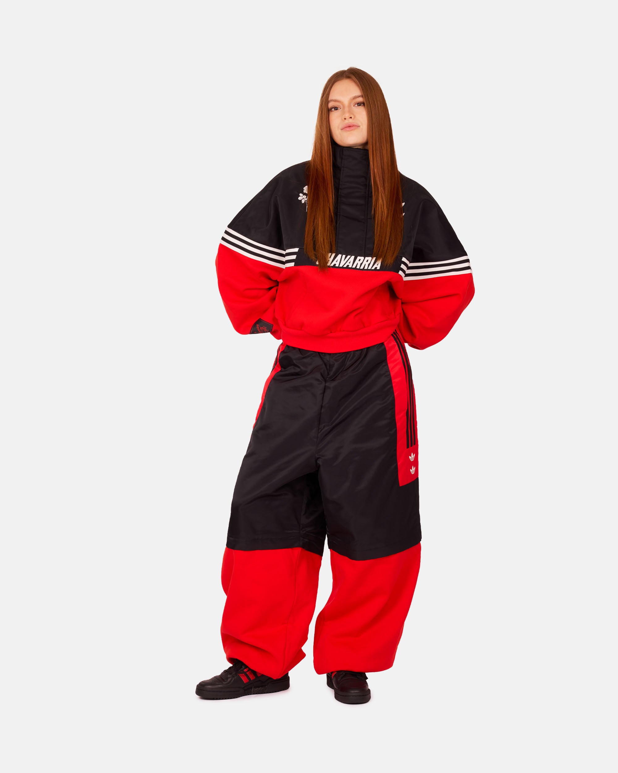 adidas Originals adidas Originals x Willy Chavarria Gomez Half Zip Black/Red KD9360