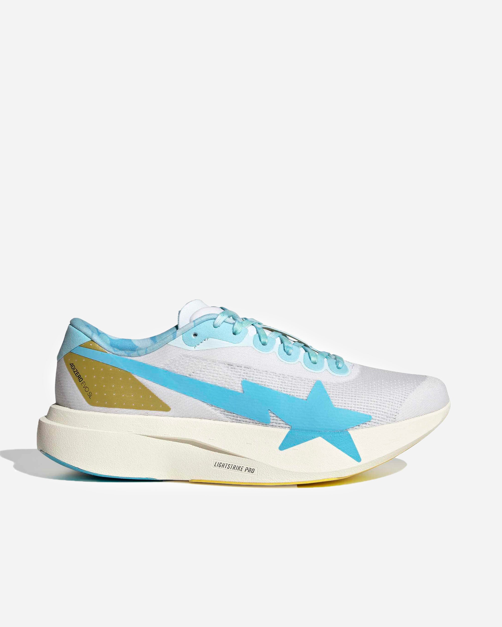 adidas Originals adidas Originals x BAPE Adizero Evo SL FTWWHT/GOLDMT/OWHITE KJ5751