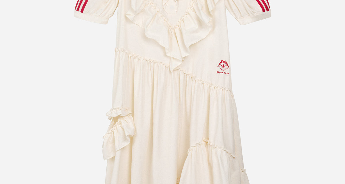 adidas Originals adidas Originals x Simone Rocha Frill Dress Beige 