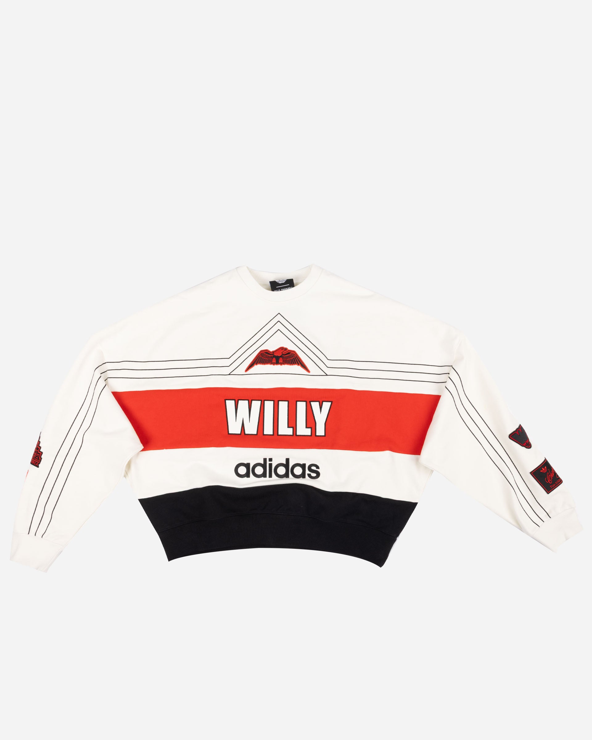 adidas Originals adidas Originals x Willy Chavarria NY Ball Crewneck OFFWHITE KS6444