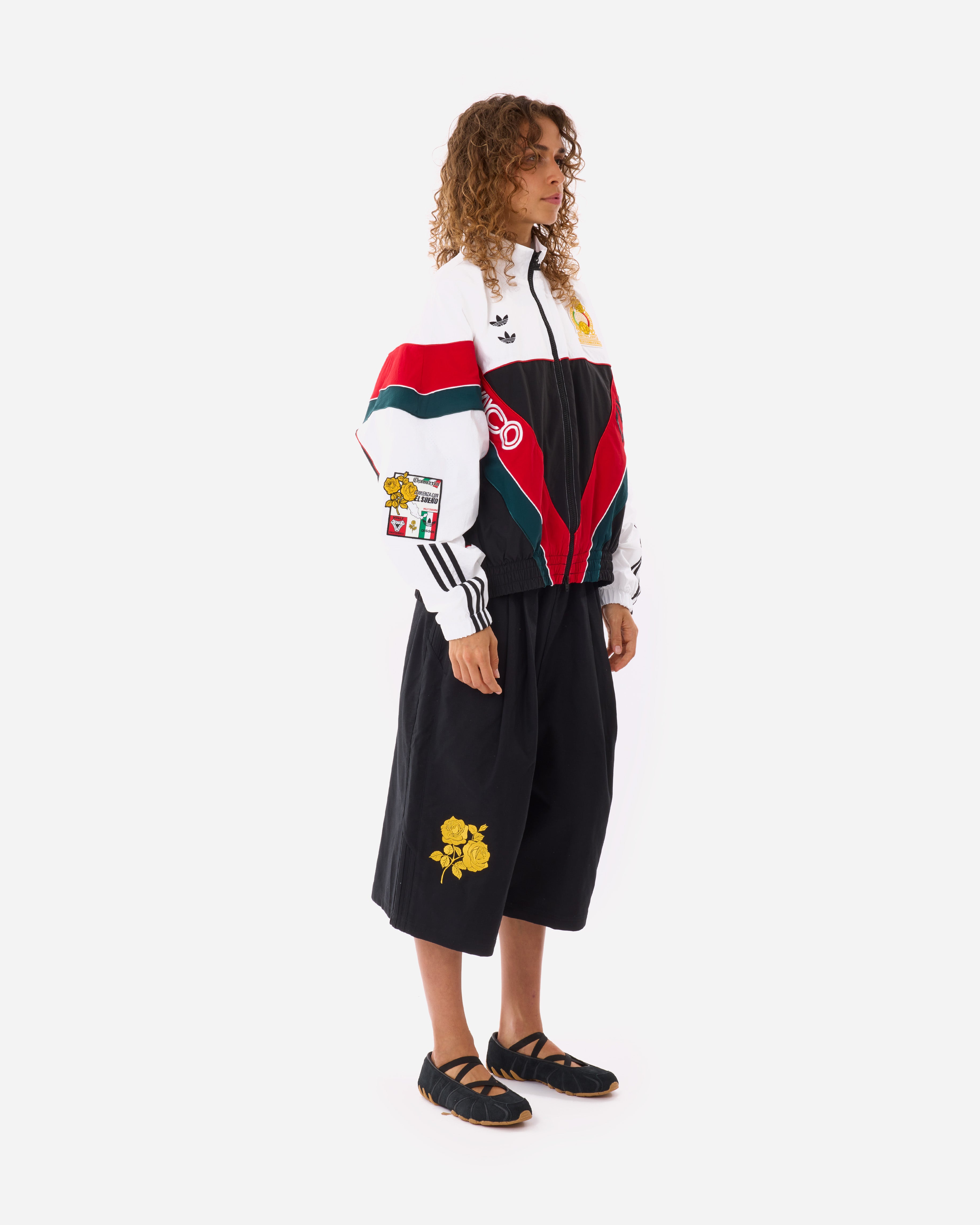 adidas Originals adidas Originals x Willy Chavarria Woven Track Jacket WHITE/BLACK KU7797