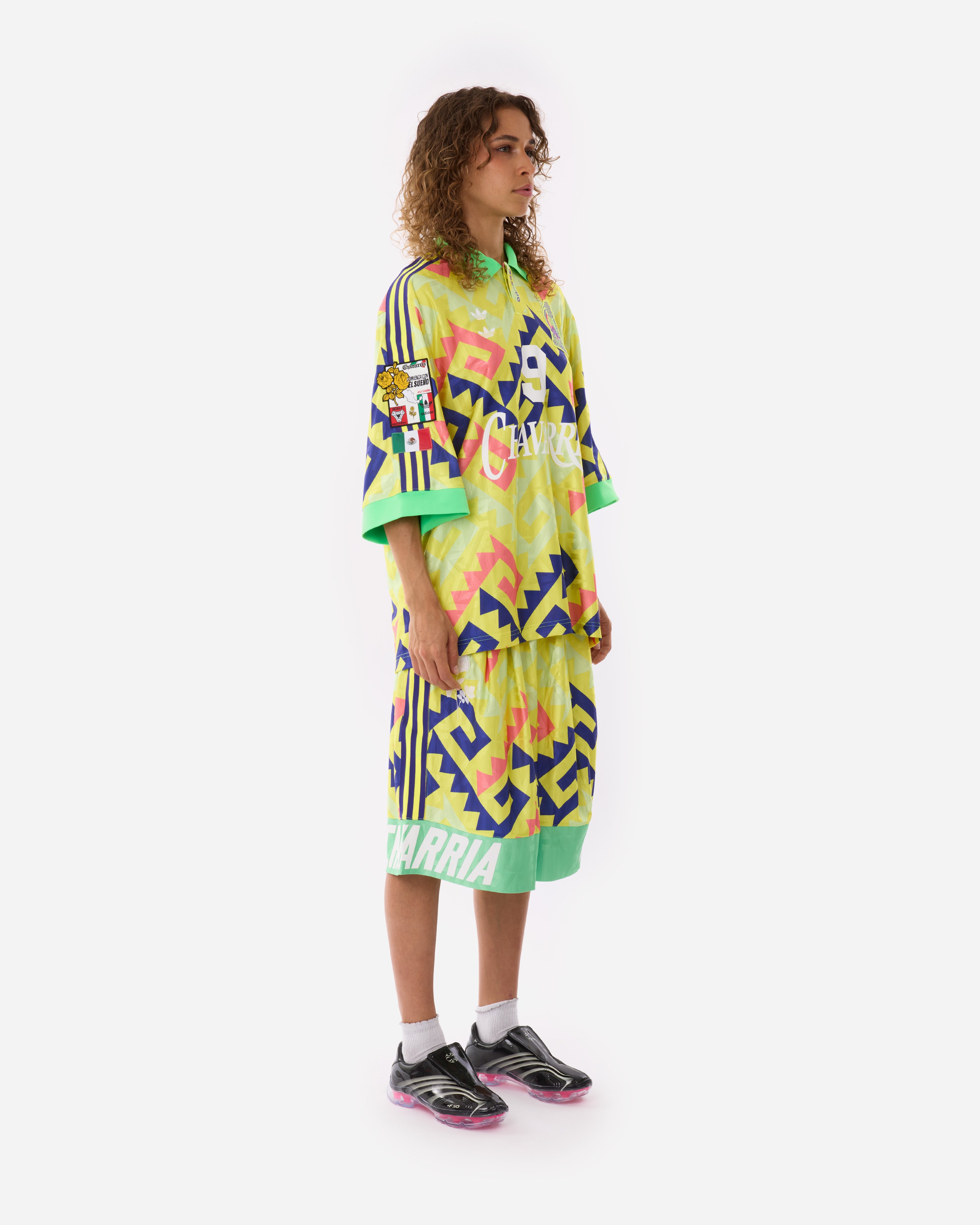 adidas Originals adidas Originals x Willy Chavarria Jersey SOLLEM/PURPUR/SOLTUR KU7799