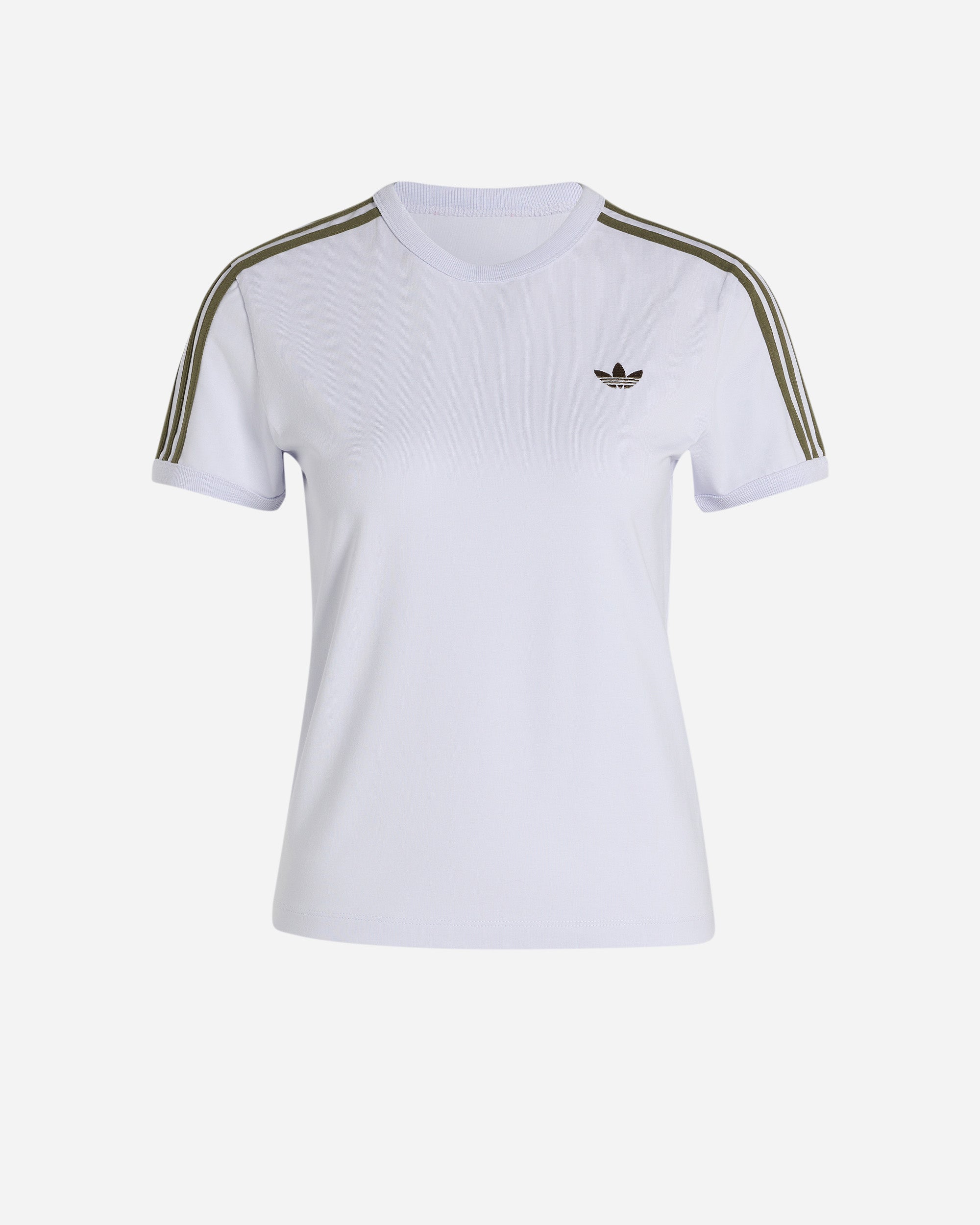 adidas Originals 3 Stripe Tee Slim FROPUR/OLISTR KU8191