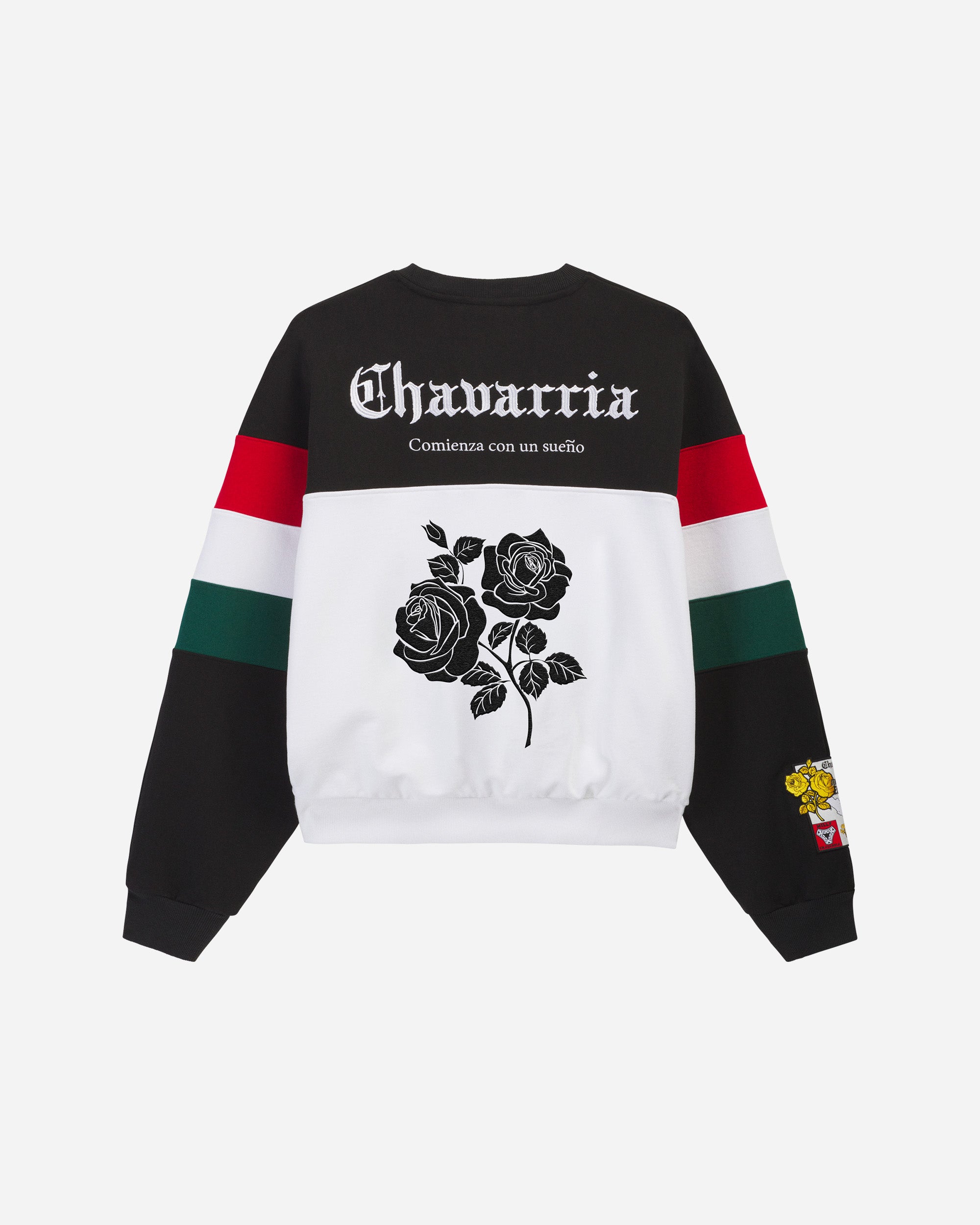 adidas Originals adidas Originals x Willy Chavarria Crew Sweatshirt BLACK/WHITE KV1976