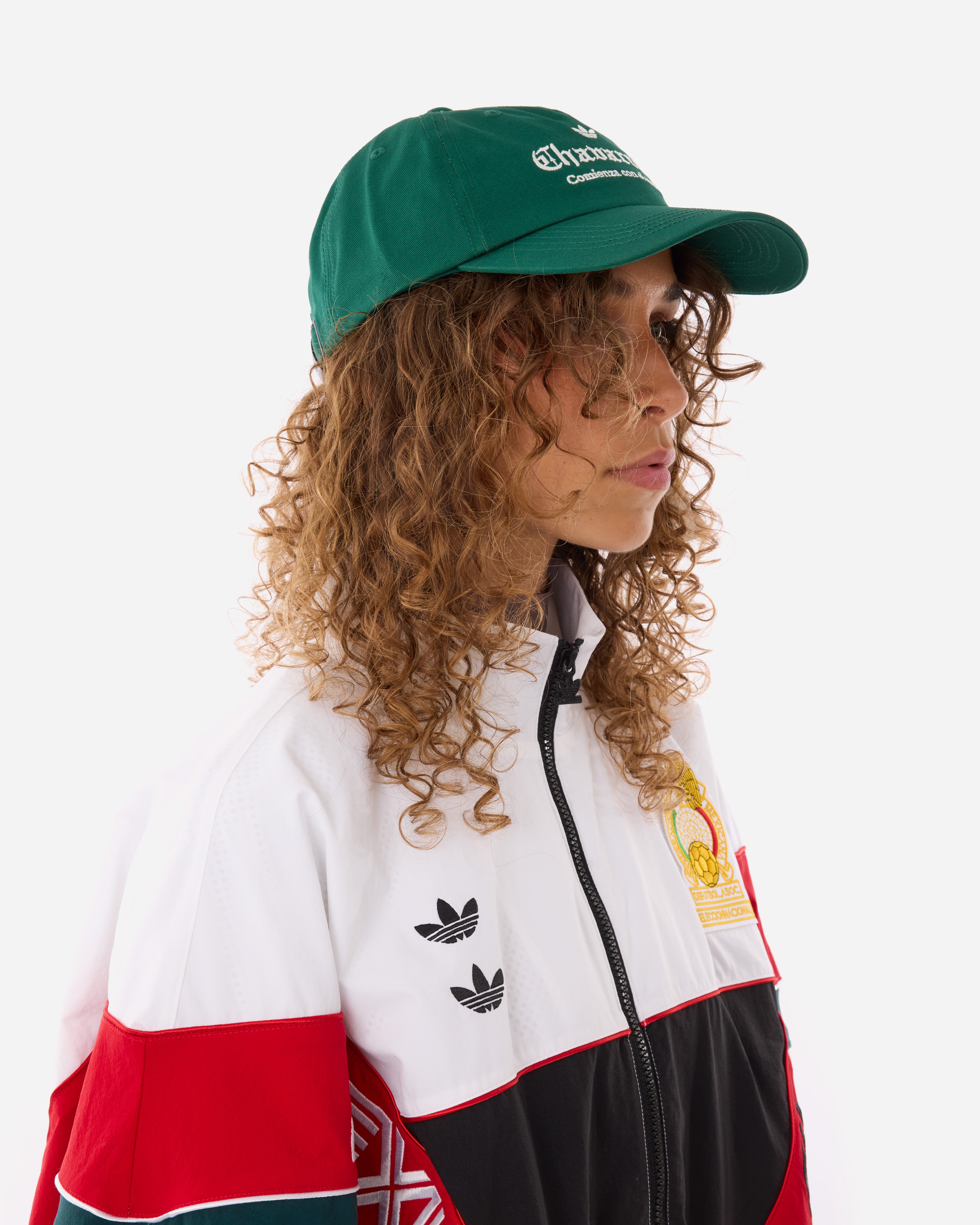 adidas Originals adidas Originals x Willy Chavarria Logo Hat CGREEN KW7336