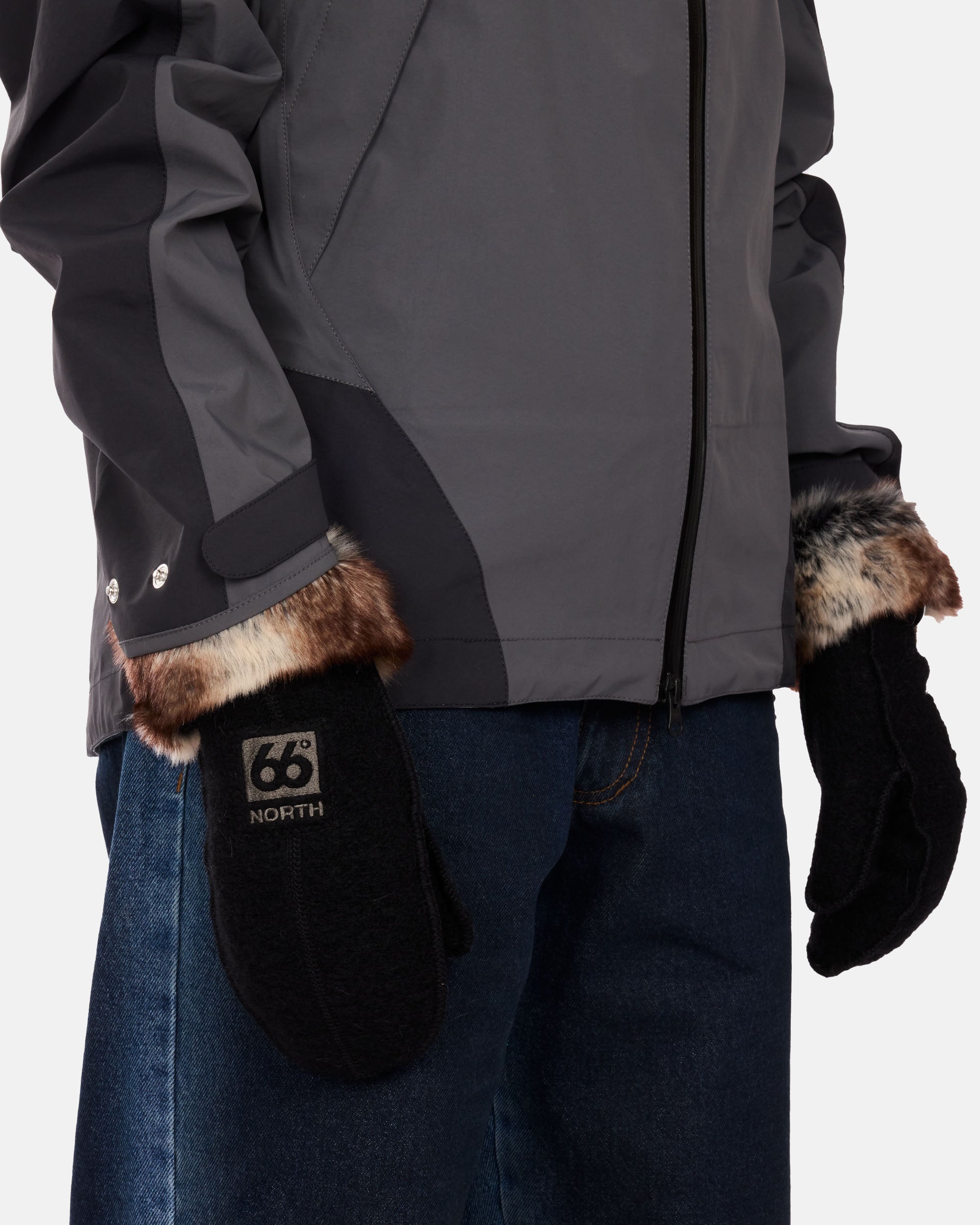 66°North Kaldi Arctic Mittens Black L81722-900