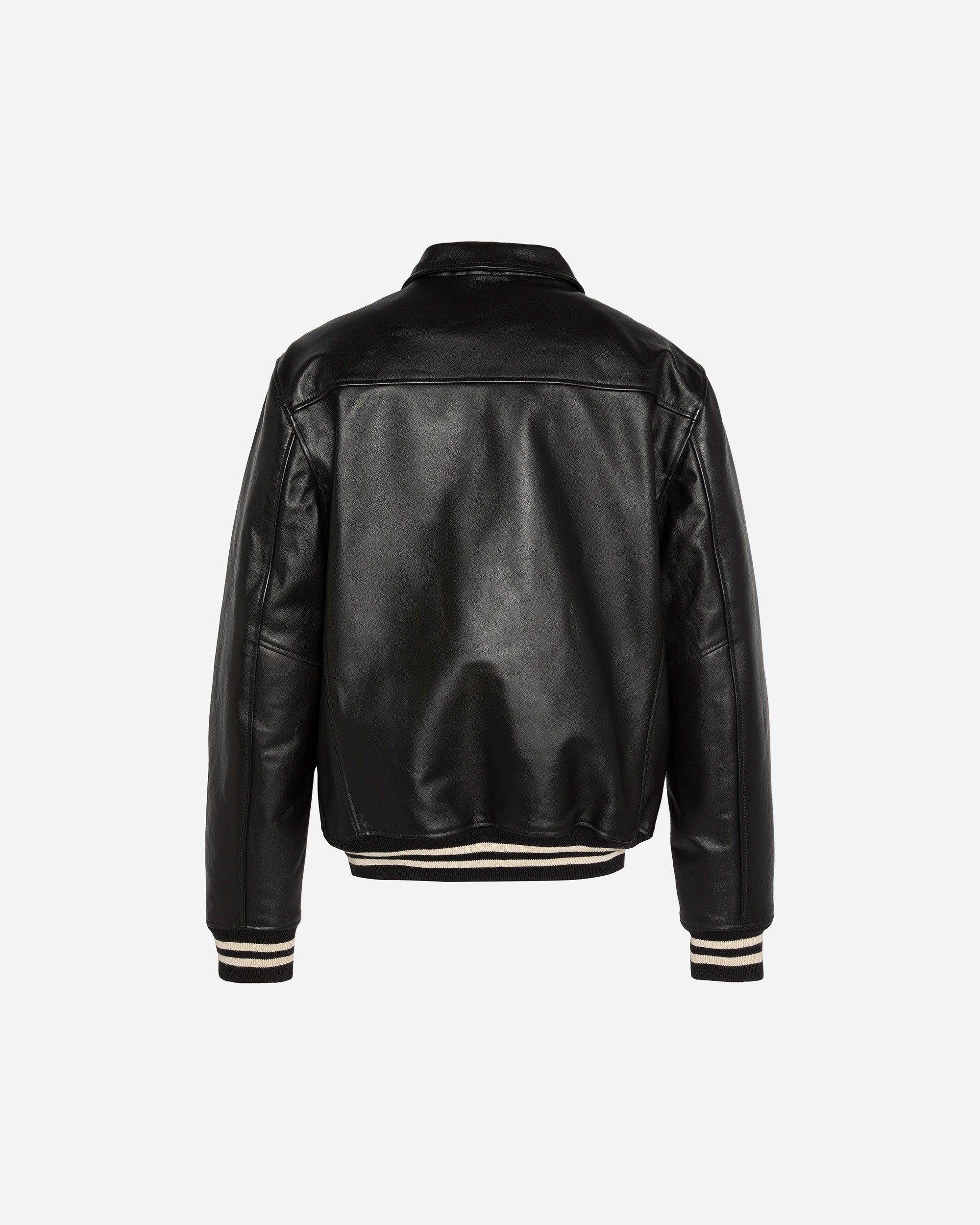 Schott Blouson Cuir BLACK LC5100RIBSTP-BLACK