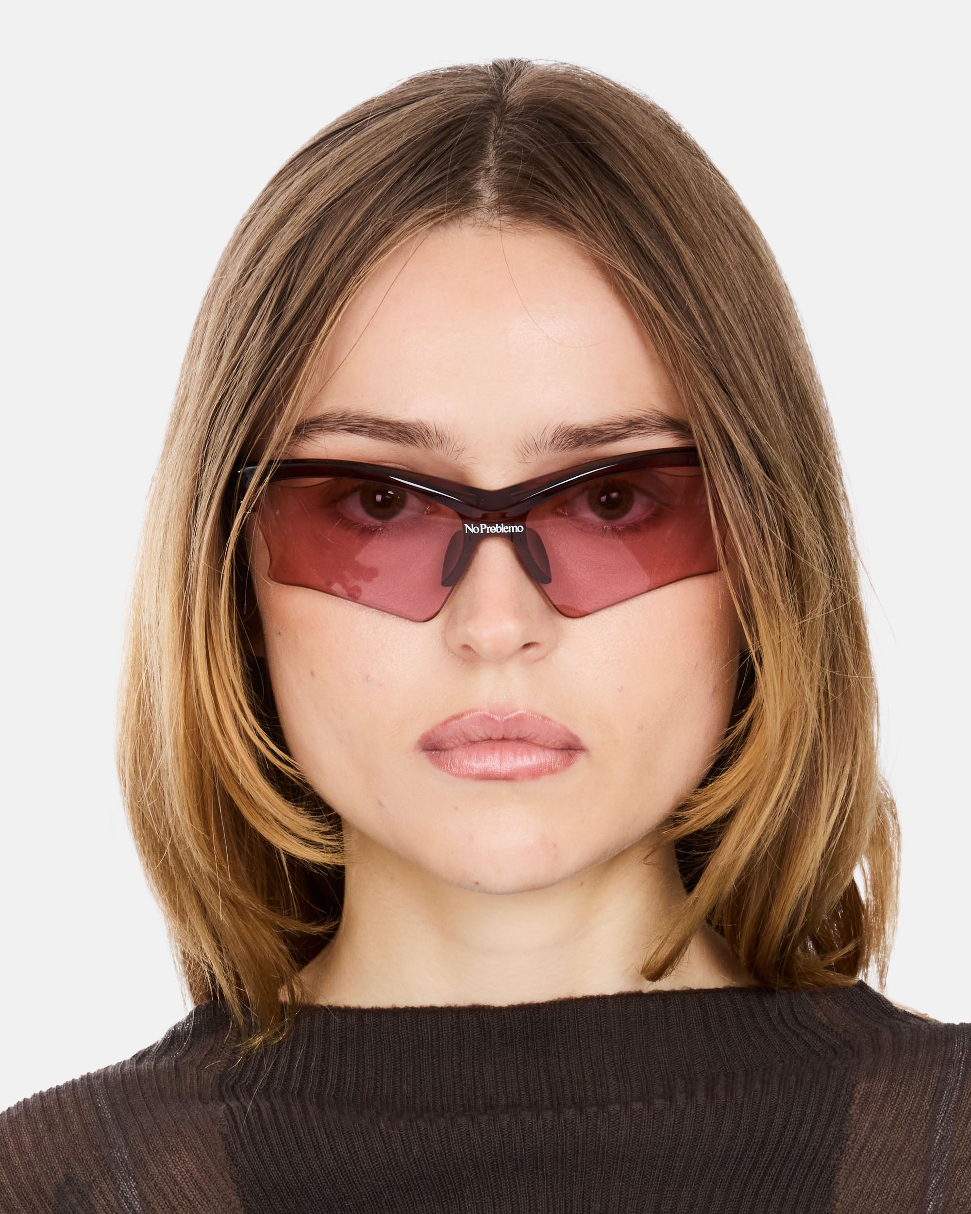 No Problemo Le Specs x No Problemo Pluto TOBACCO/PINK TINT LNP2565400