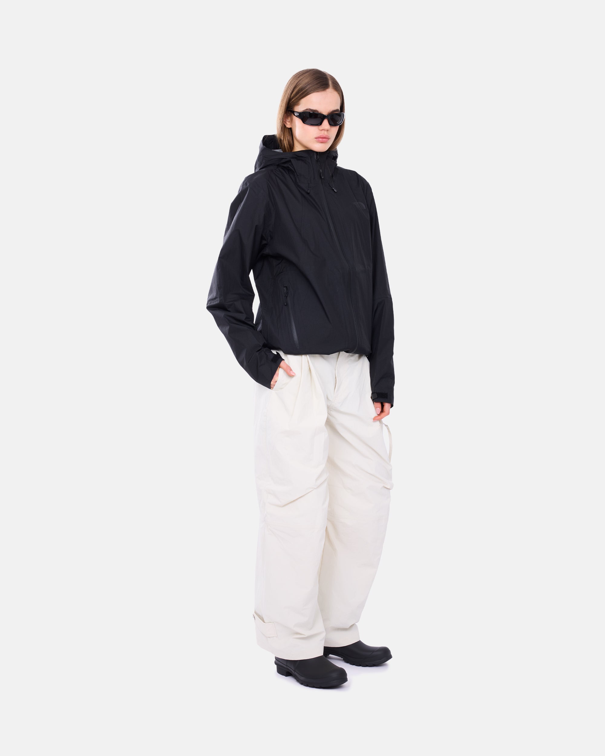 The North Face Packable Lt Rain Jacket TNF BLACK NF0A8B5FJK31