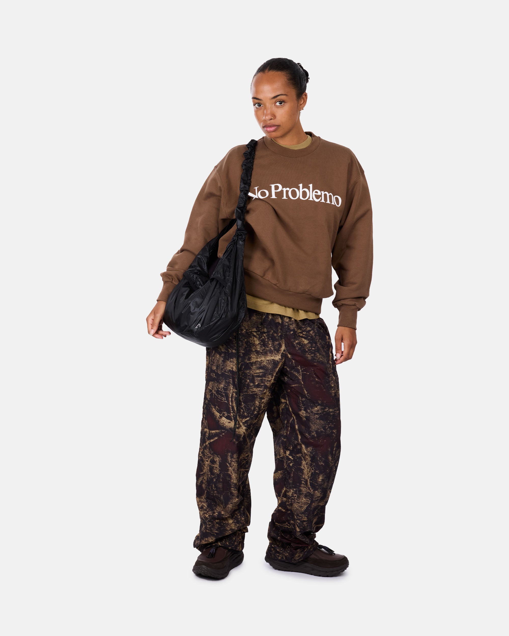 No Problemo Sweatshirt Brown NP2000204
