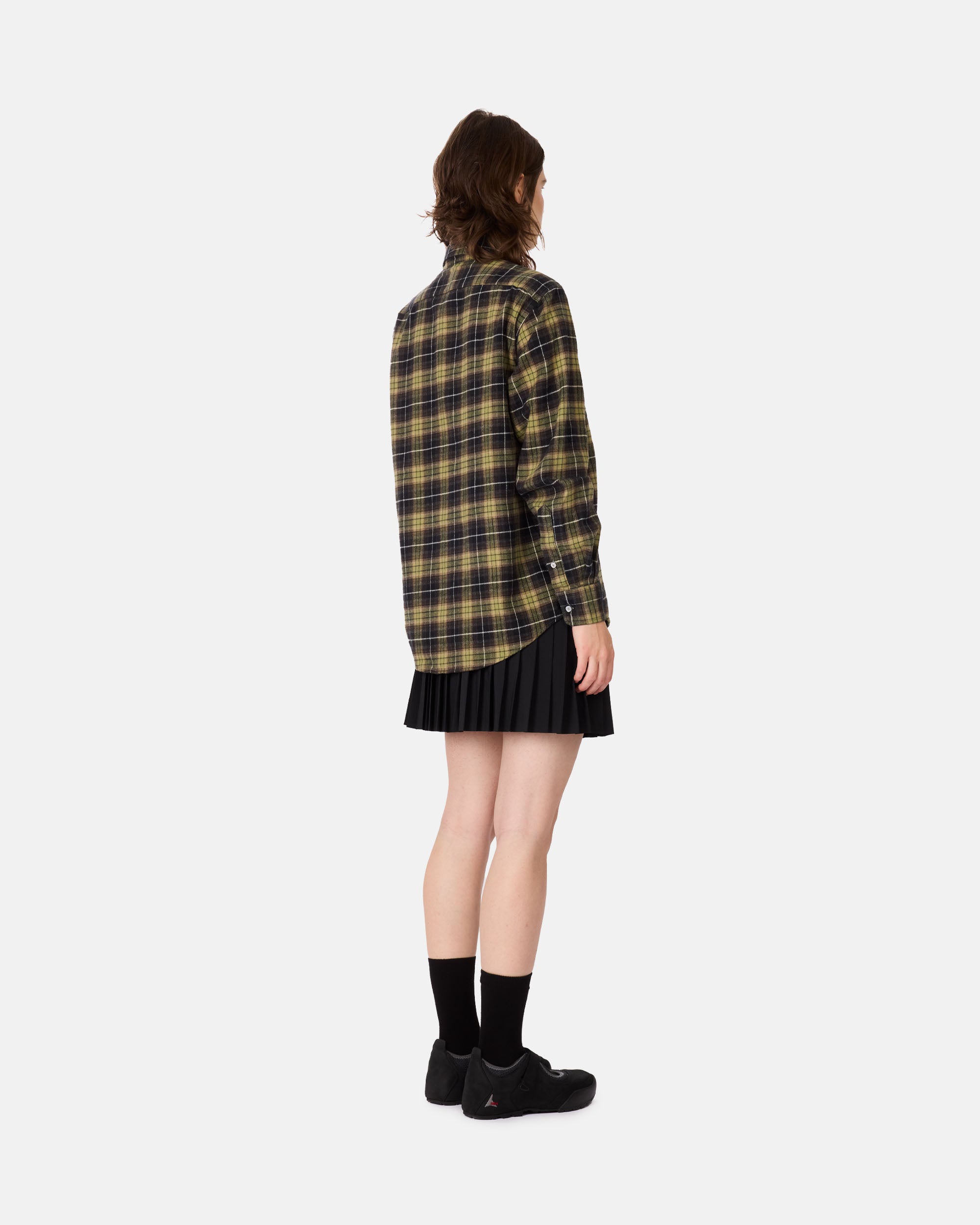 No Problemo Plaid Shirt Green NP4013004