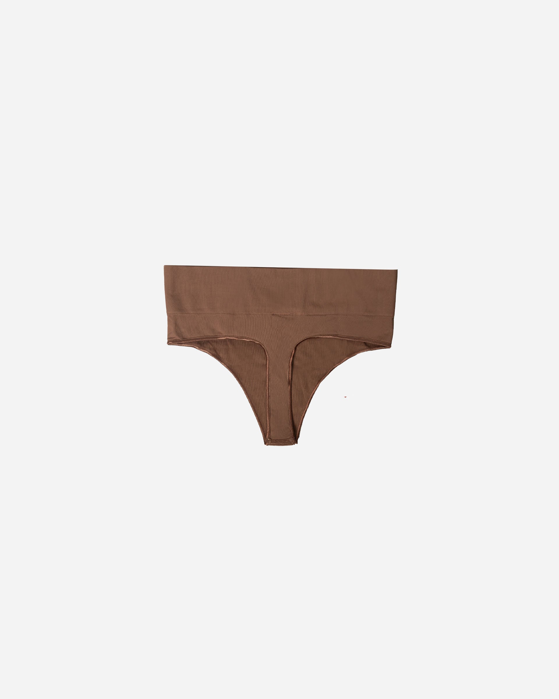 Organic Basics Smooth Thong Walnut OB110020-Walnut