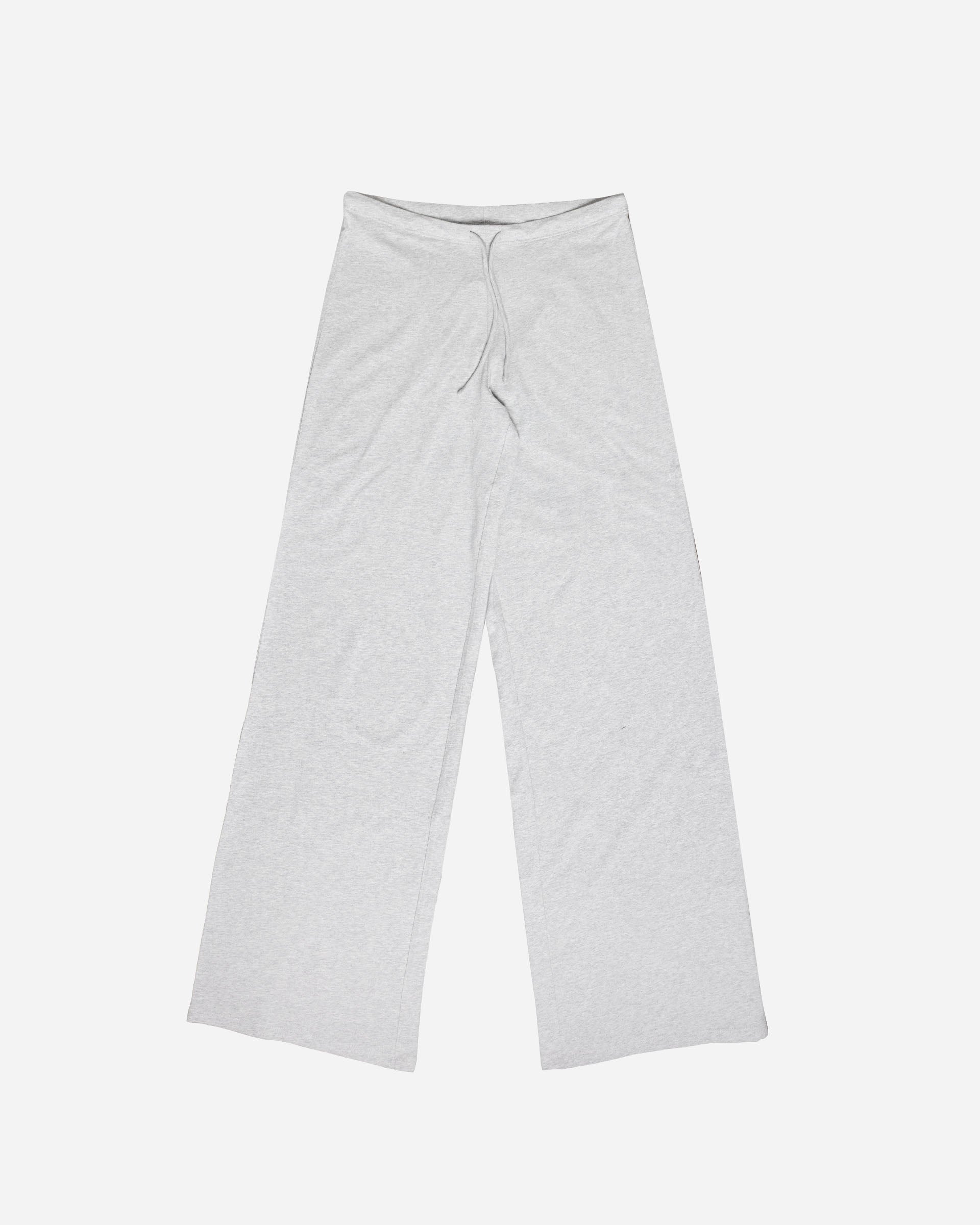 Organic Basics Everyday Straight Leg Pants Grey Melange OB420020-Grey