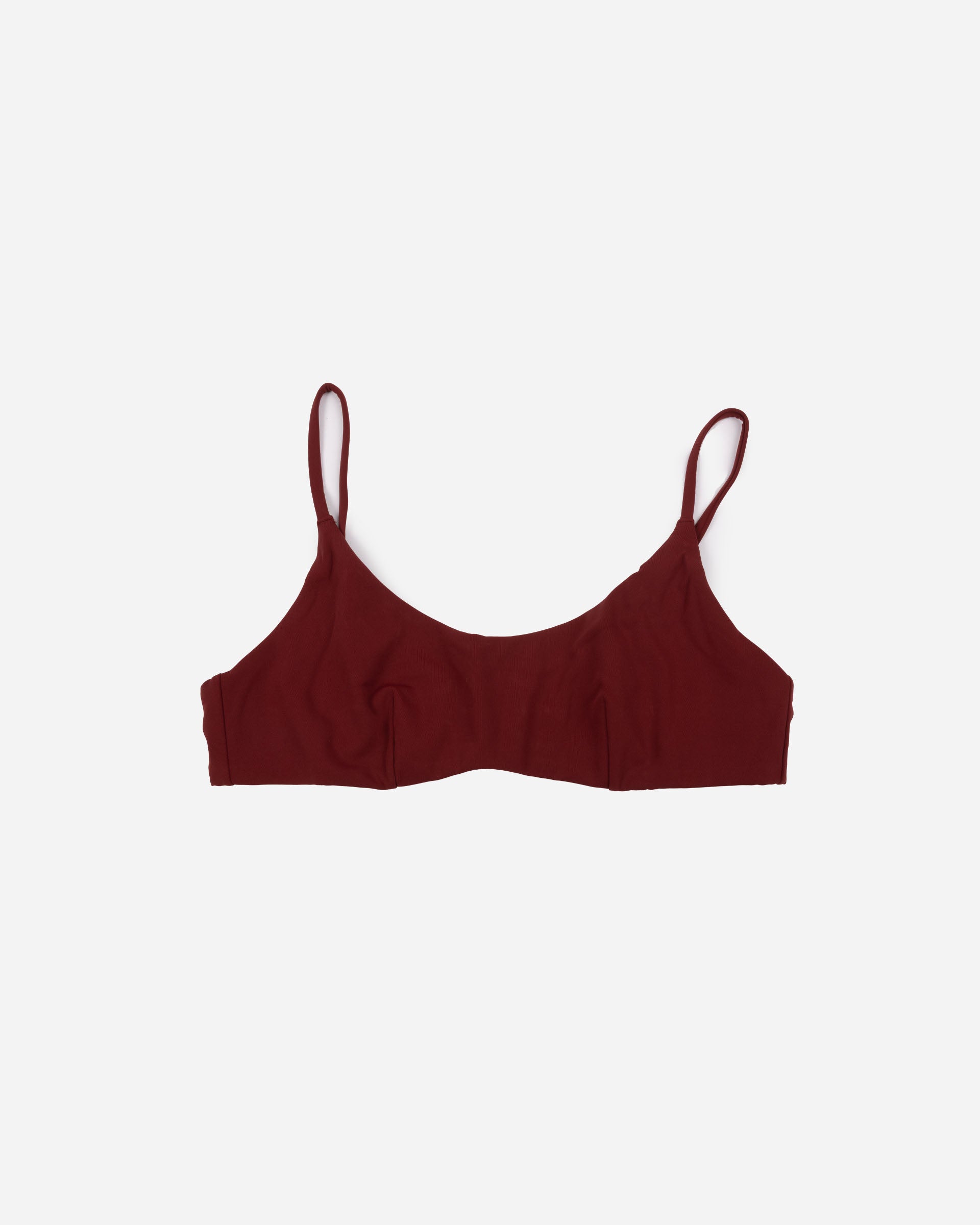 Organic Basics SWIM SCOOP BIKINI TOP Hibiscus Kiss OB600002